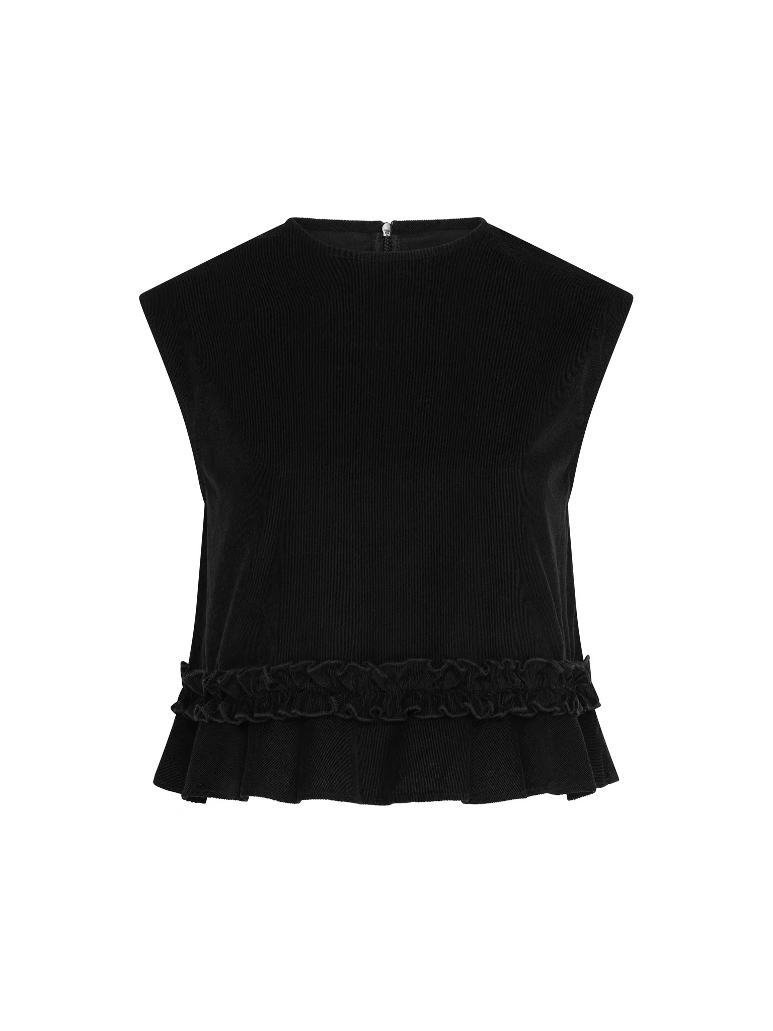 Dori Cord Top in Black - Image 7