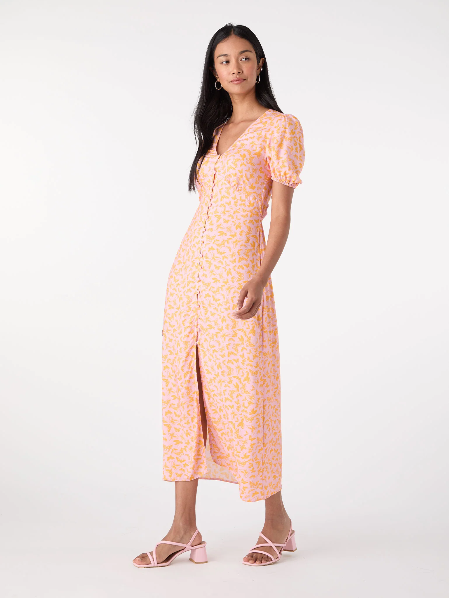 Dylan Dress in Pink - Image 4