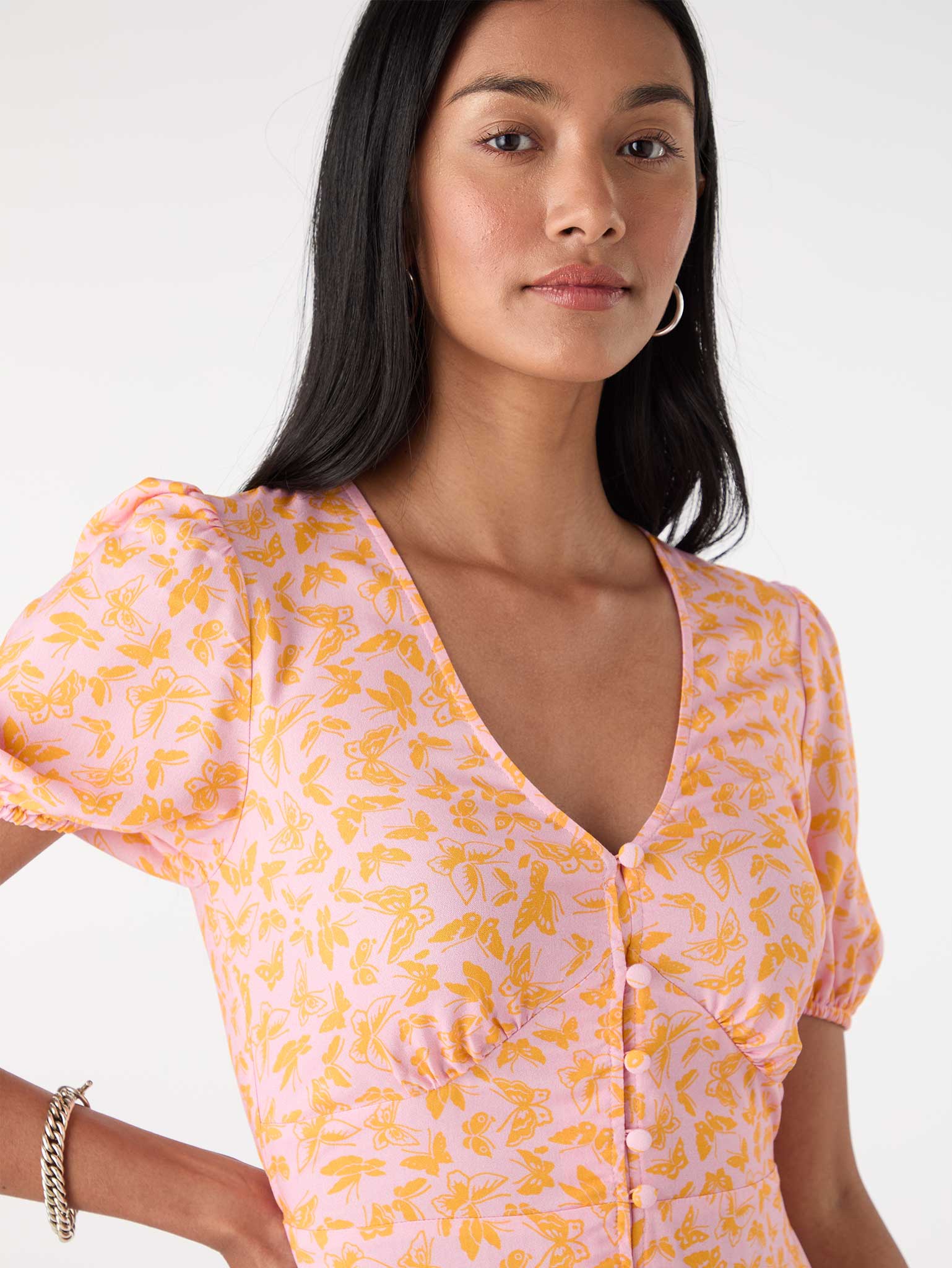 Dylan Dress in Pink - Image 5