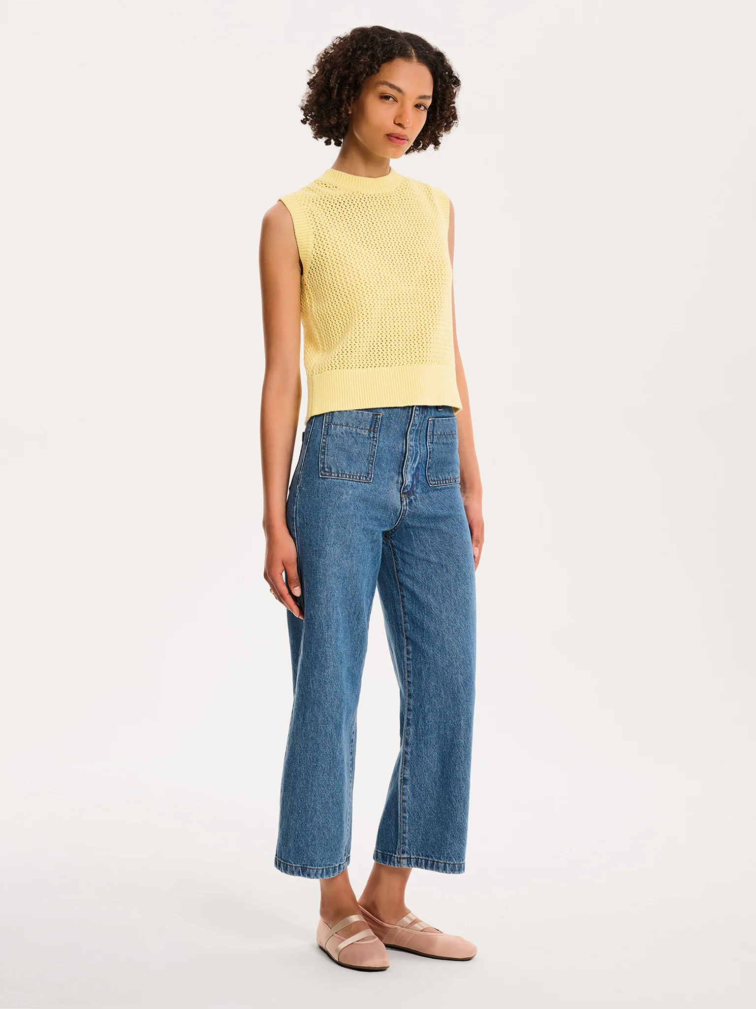 Effie Tank in Yellow - Image 4