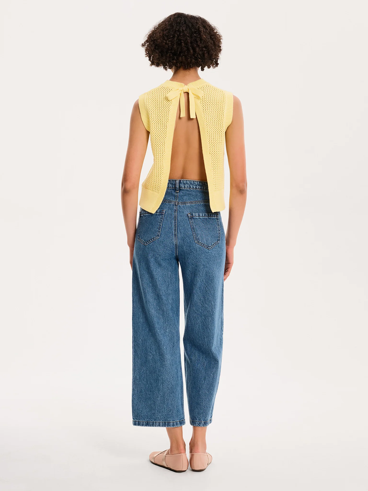 Effie Tank in Yellow - Image 5