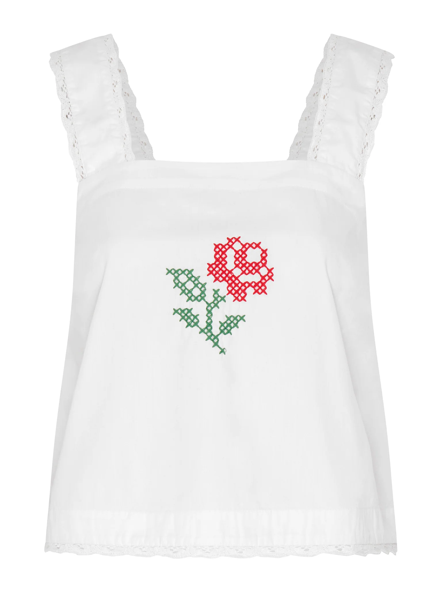 Elinda Top in White - Image 6