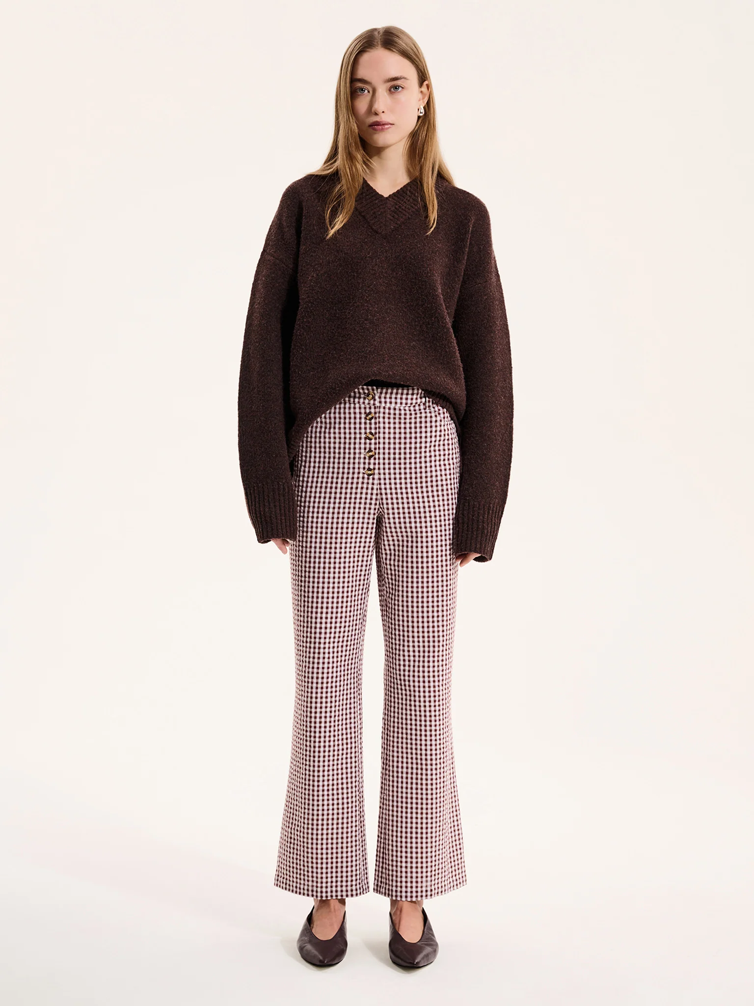 Elodie Trouser in Brown - Image 2