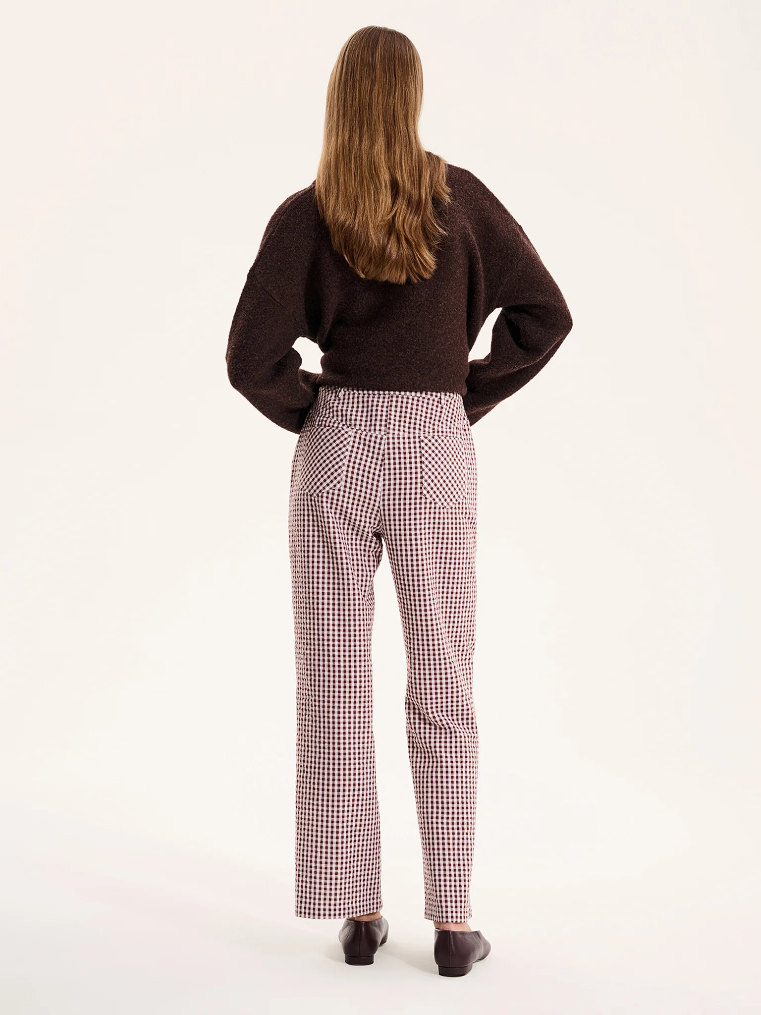 Elodie Trouser in Brown - Image 3