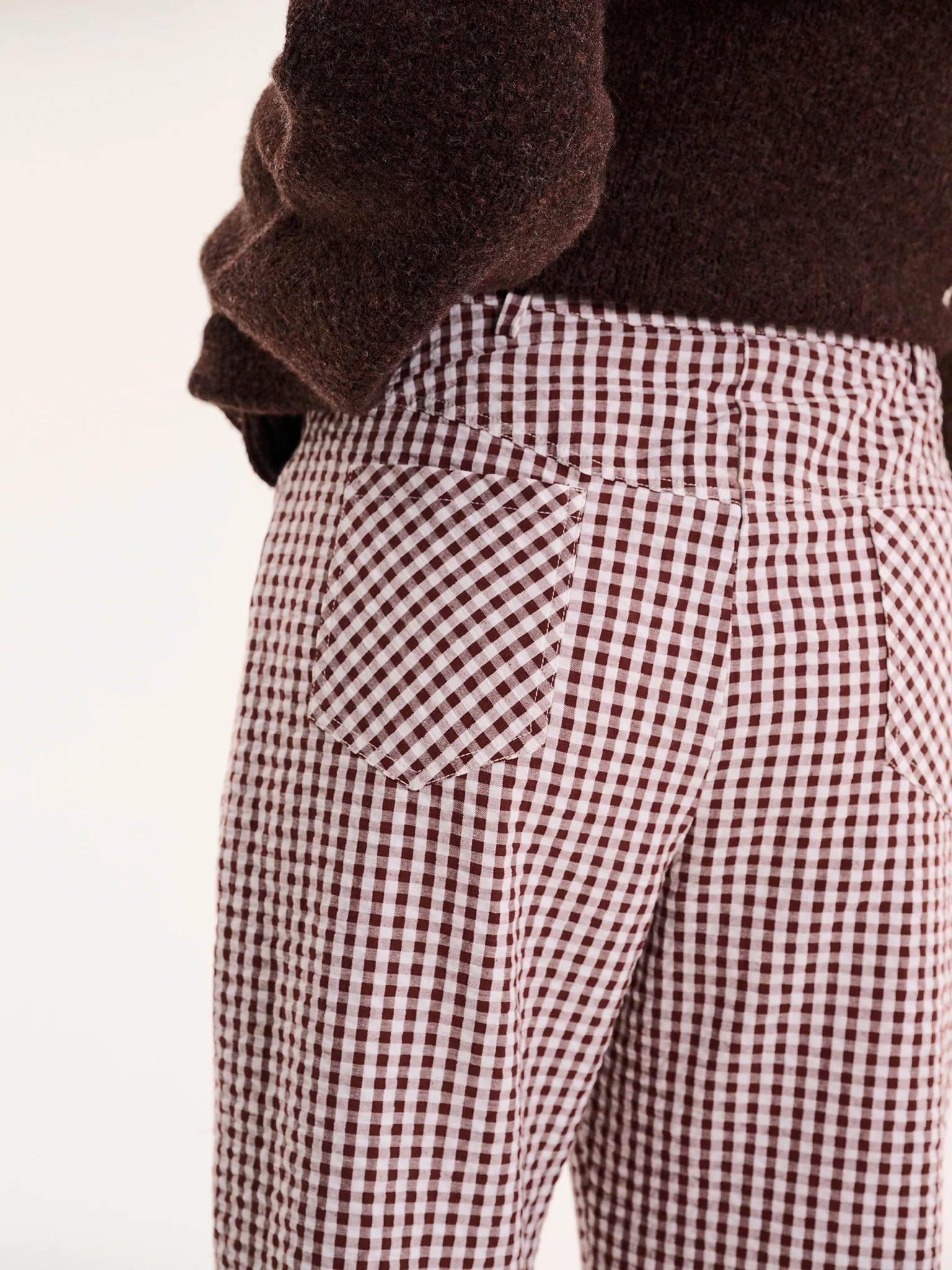 Elodie Trouser in Brown - Image 5