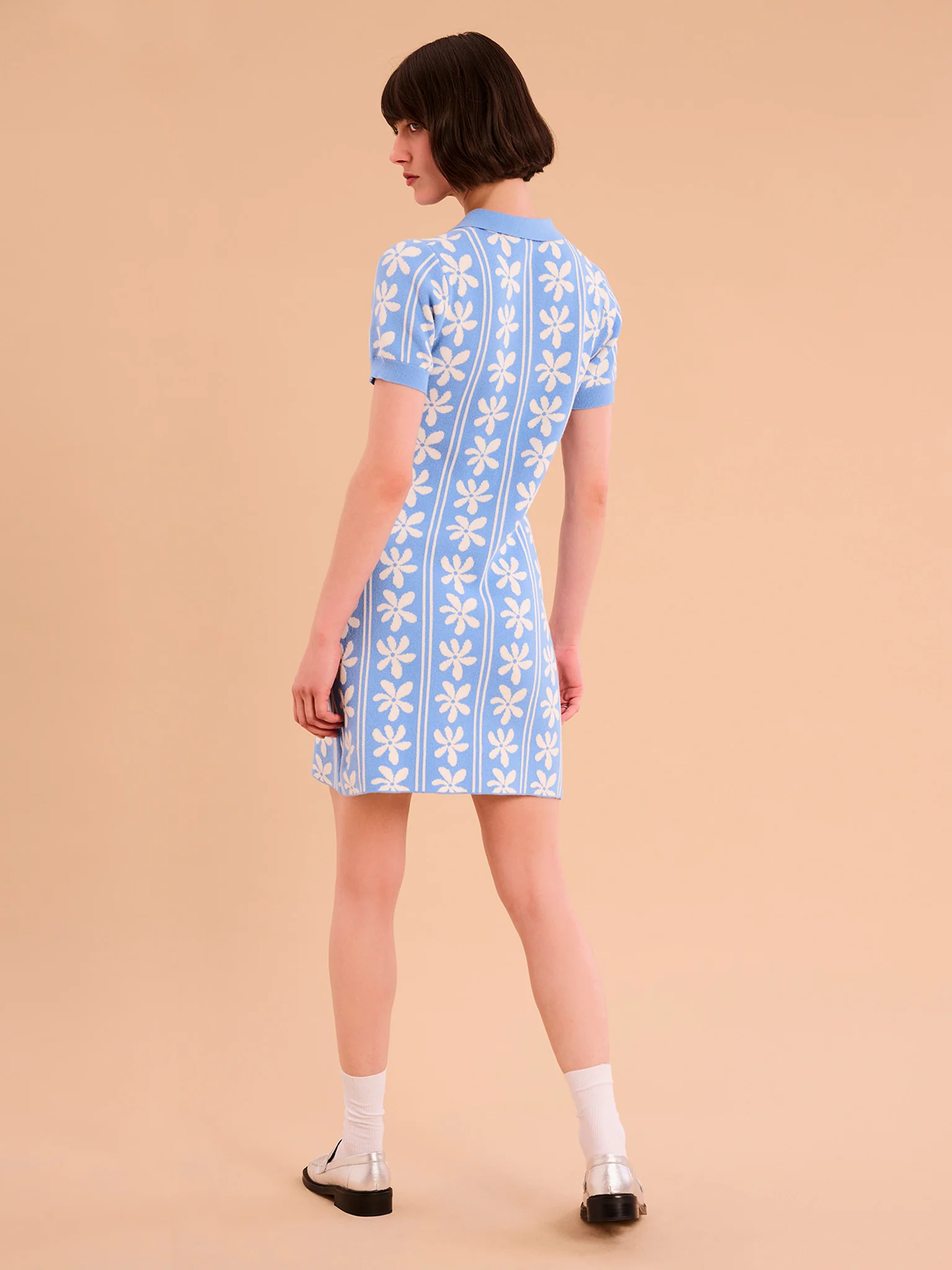 Fable Floral Knit Dress - Image 2