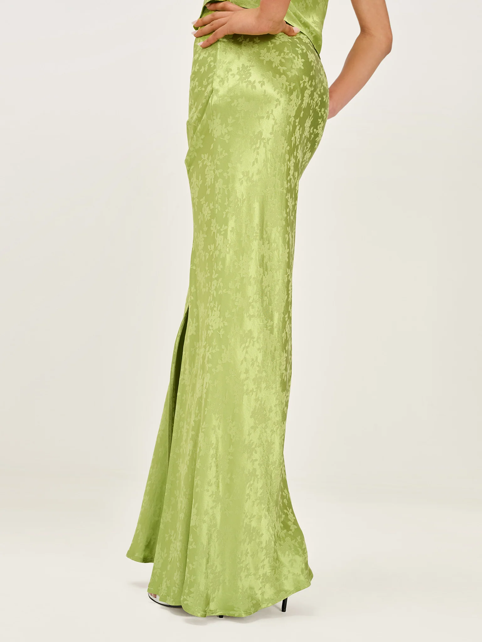 Fenella Skirt in Lima Bean - Image 5