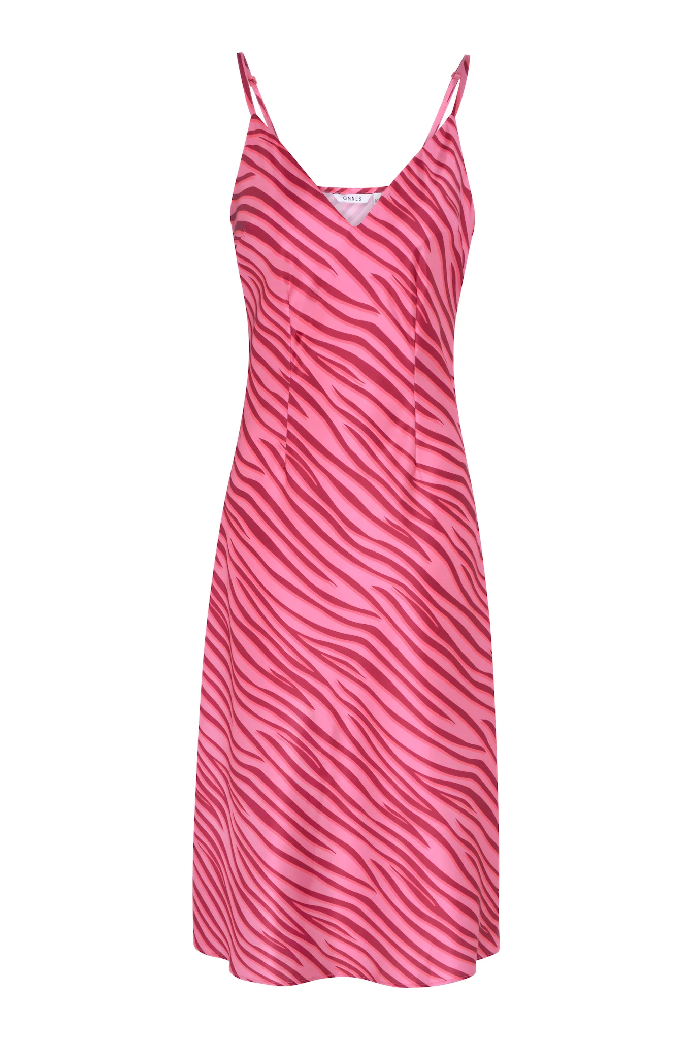 Fia Midi Dress in Pink Zebra - Image 5