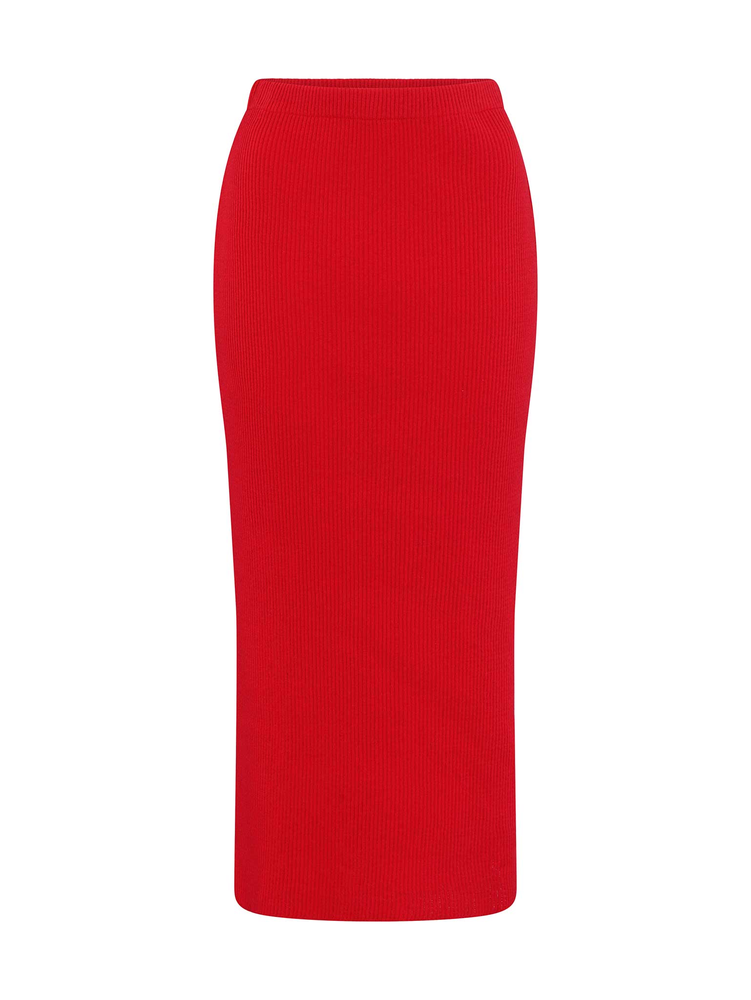 Franklin Midi Skirt in Red - Image 5