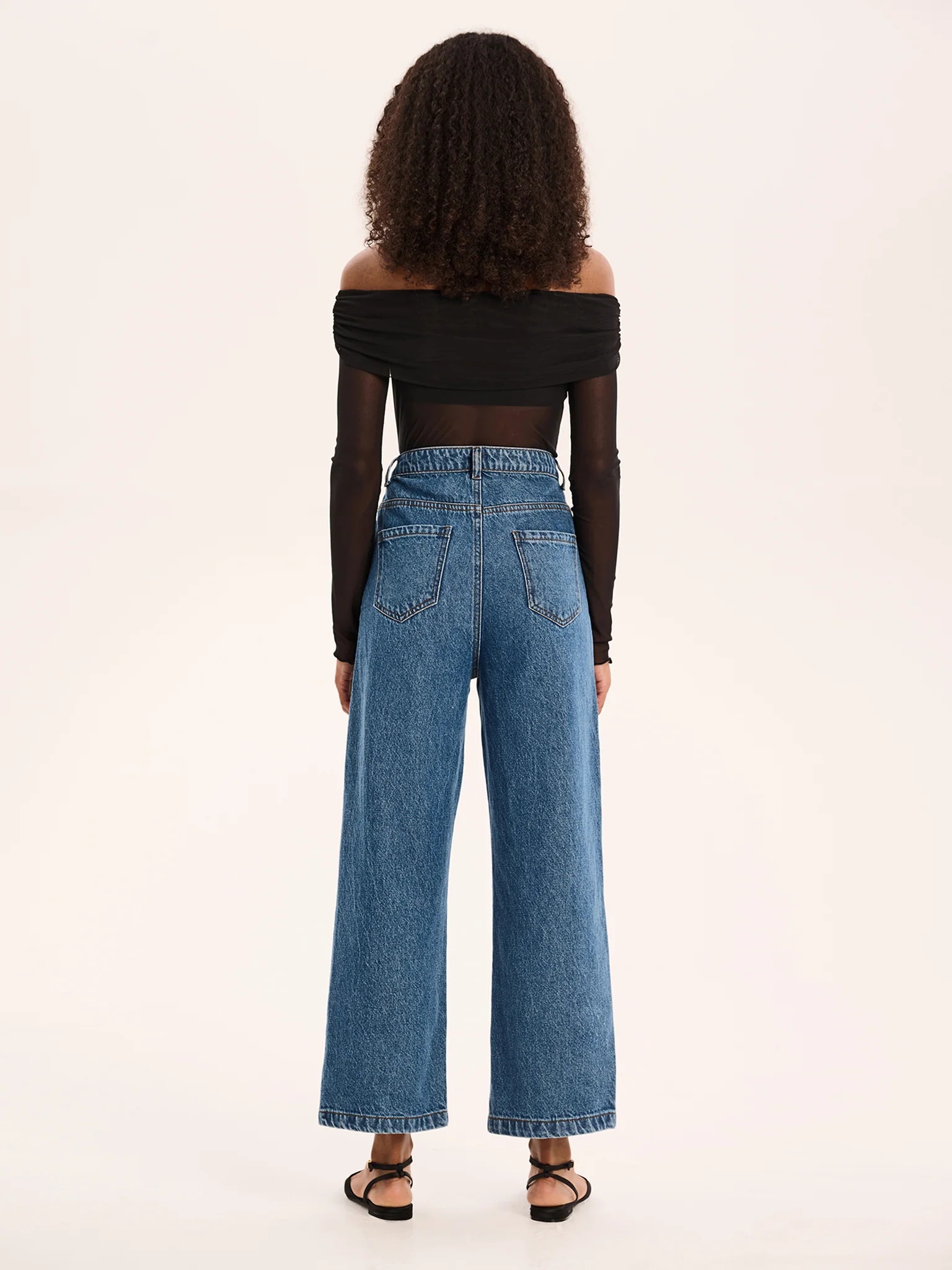 Freya Top in Black - Image 3