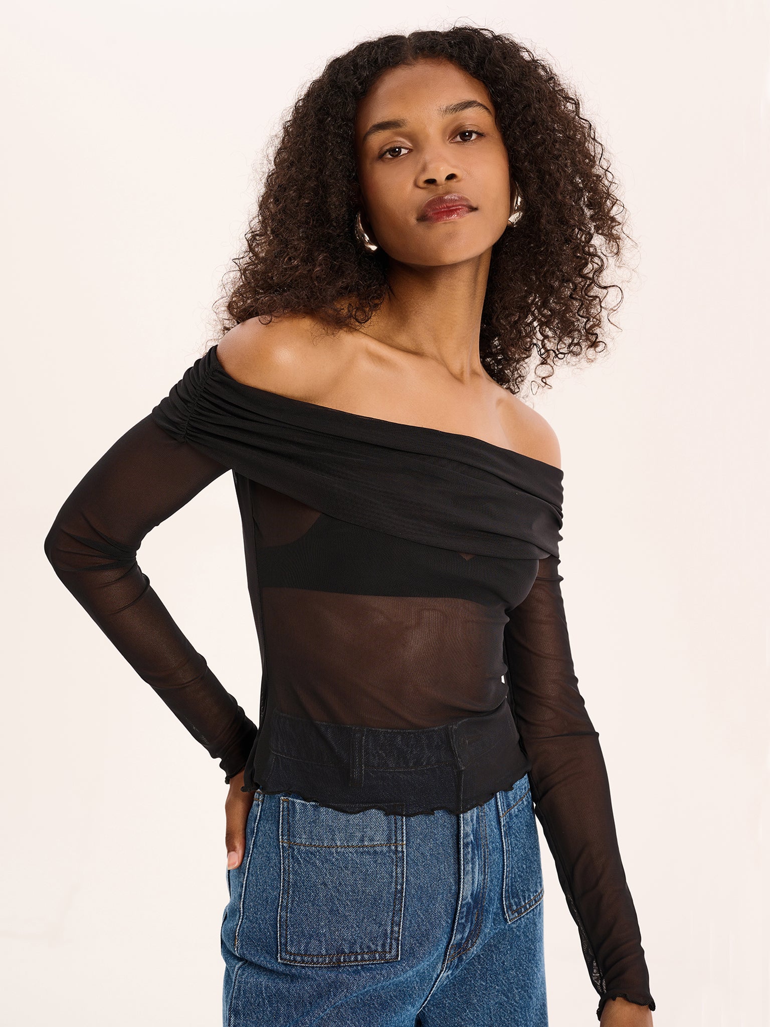 Freya Top in Black - Image 4