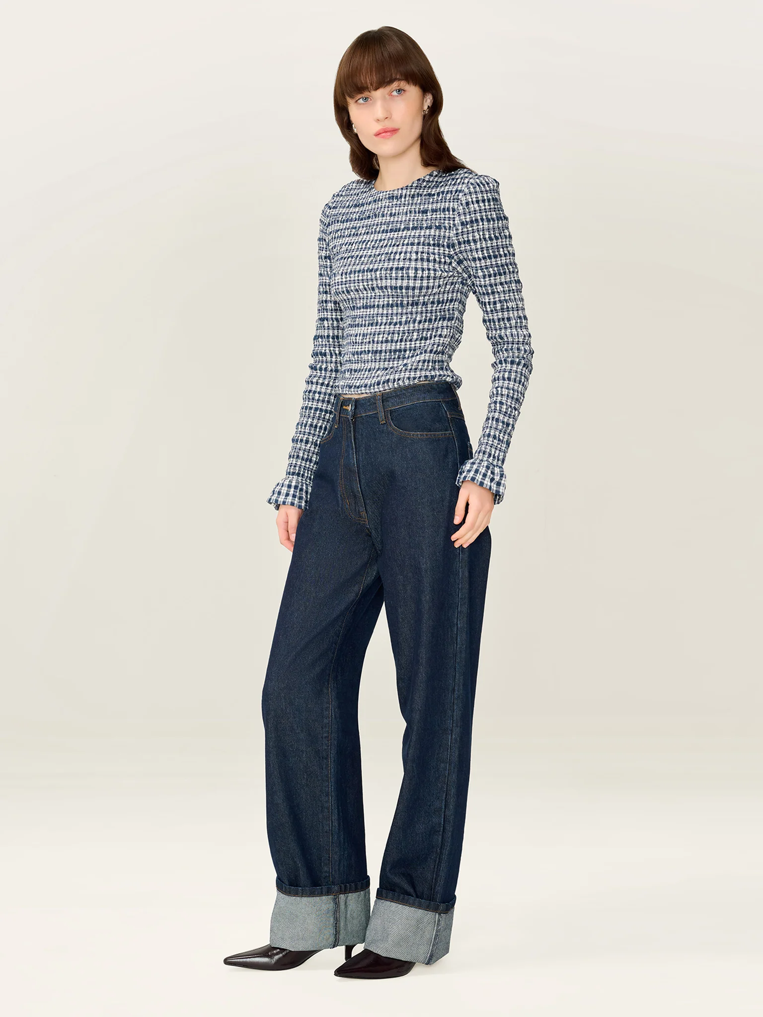 Gianna Check Top - Image 3