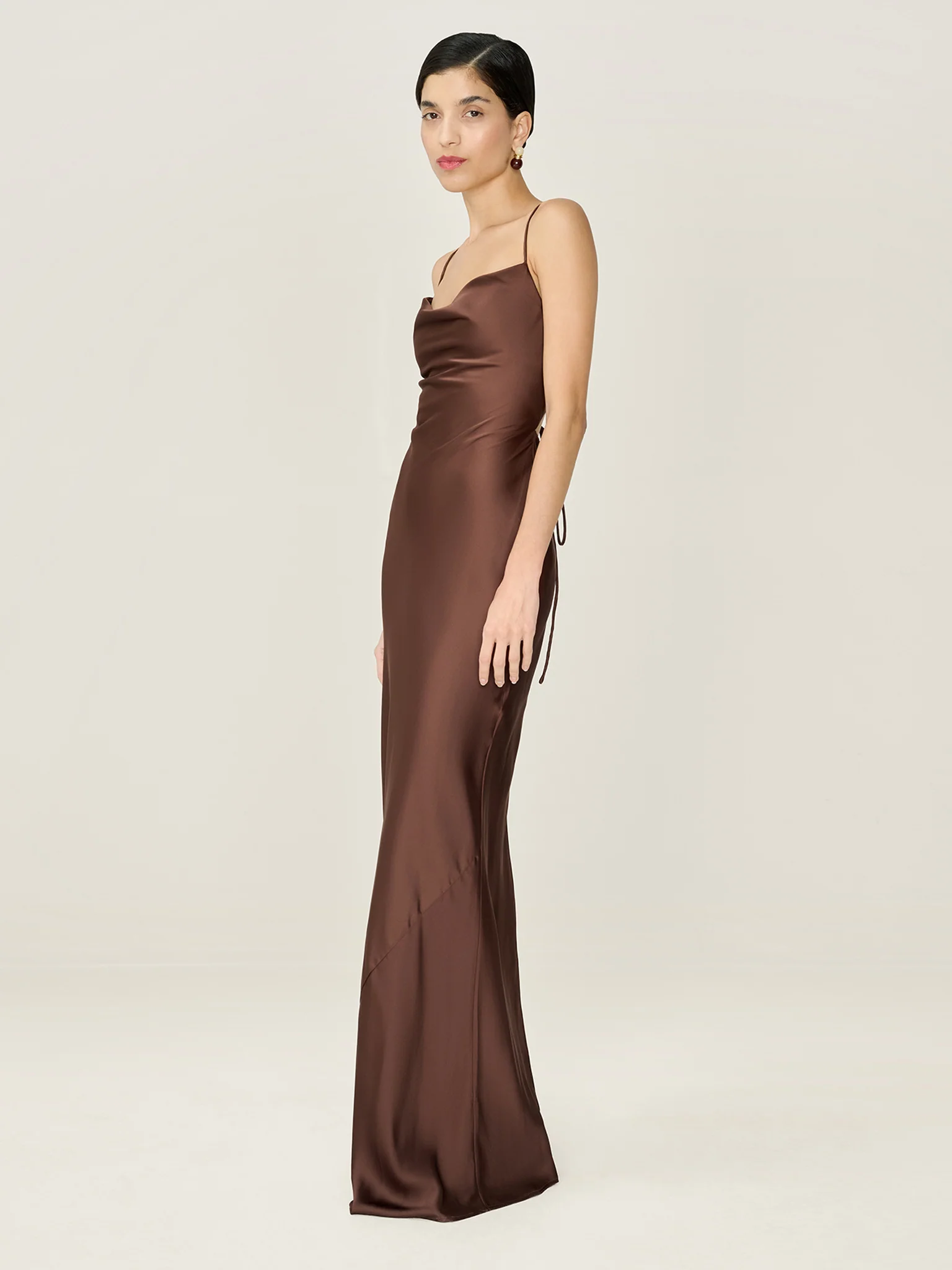 Ginny Dress in Chocolate - Image 2