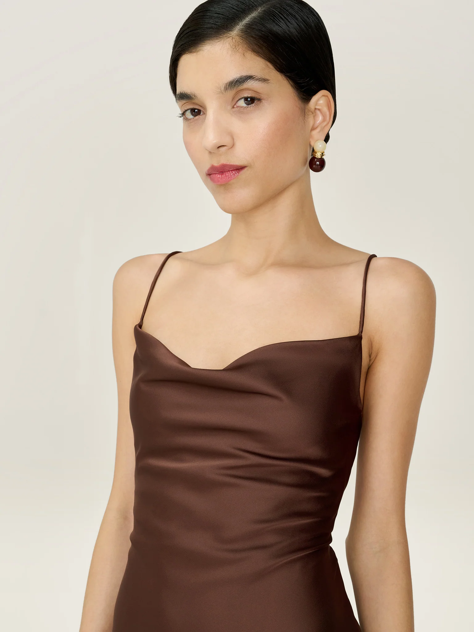 Ginny Dress in Chocolate - Image 3