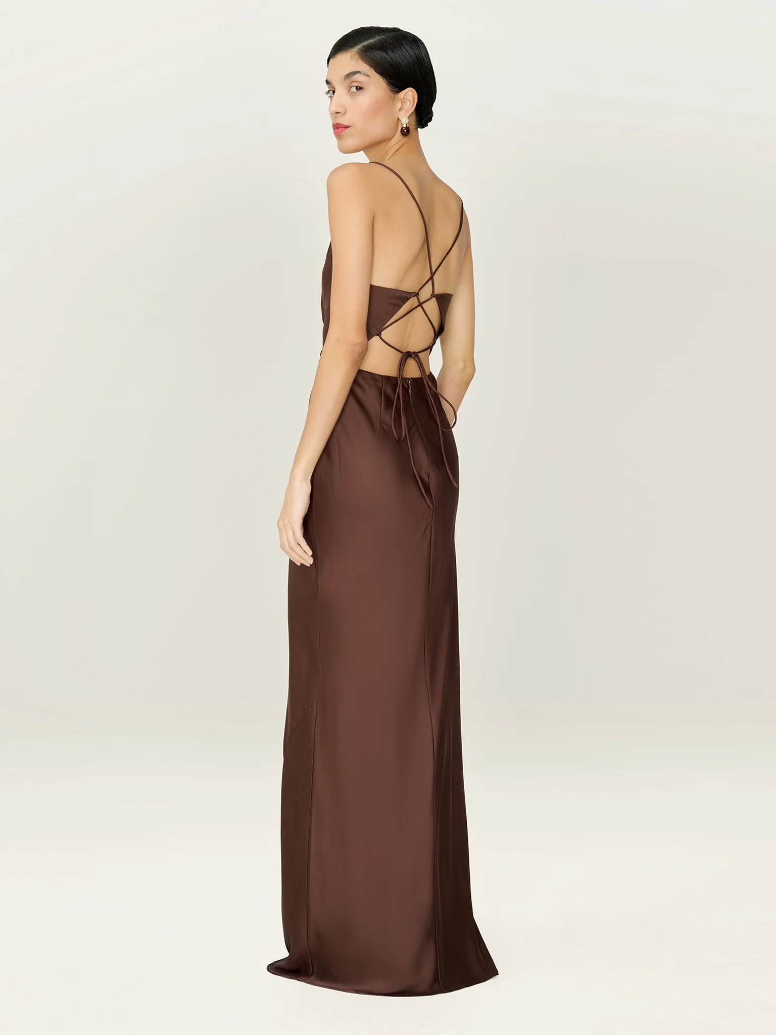 Ginny Dress in Chocolate - Image 5