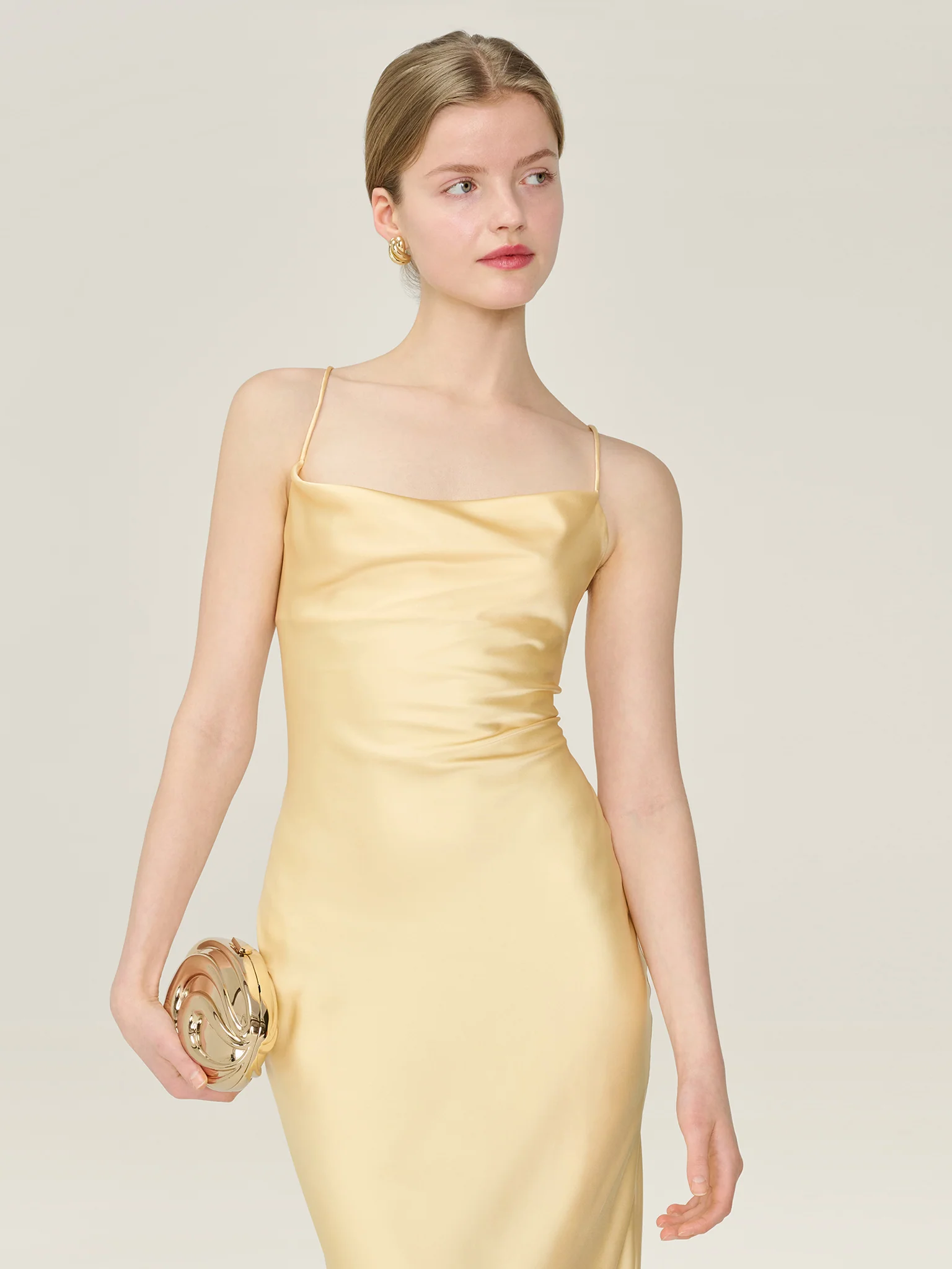 Ginny Dress in Double Cream - Image 4