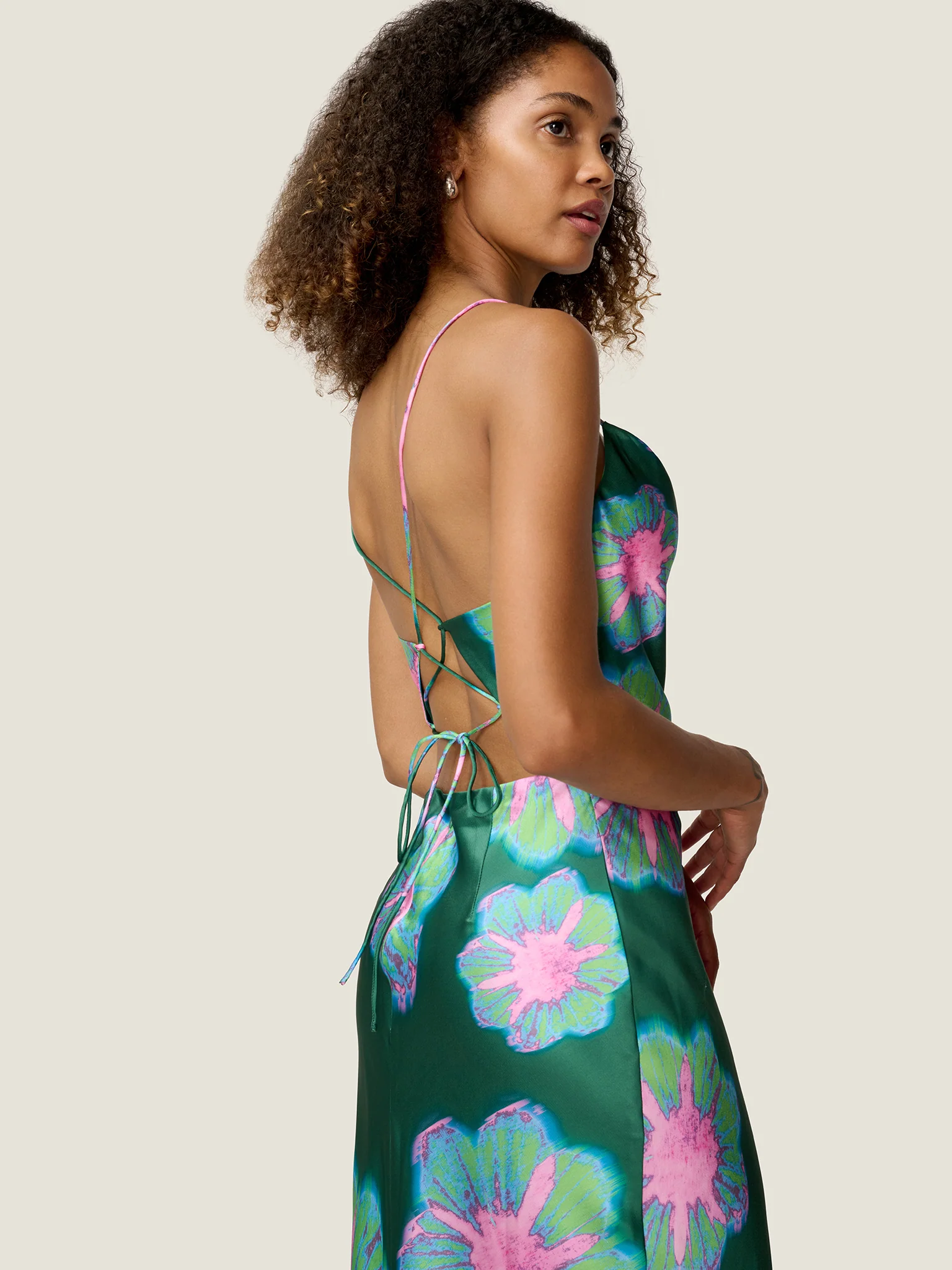 Ginny Dress in Cosmos Print - Image 6
