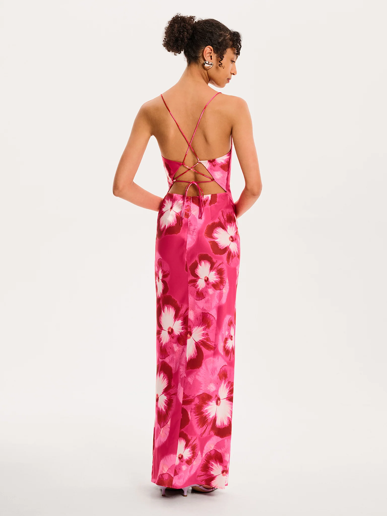 Ginny Dress in Large Floral - Image 5