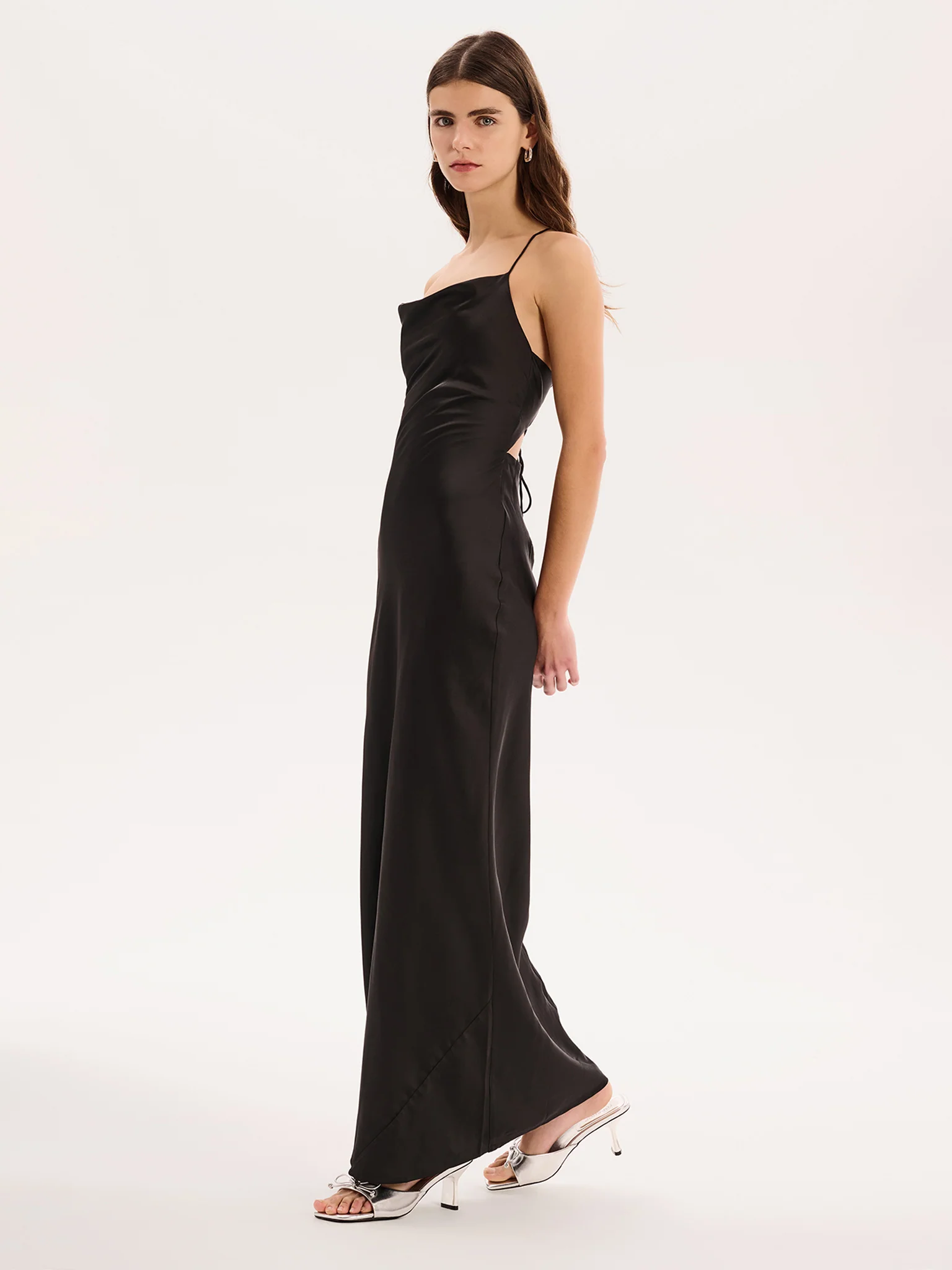 Ginny Maxi Dress in Black - Image 3