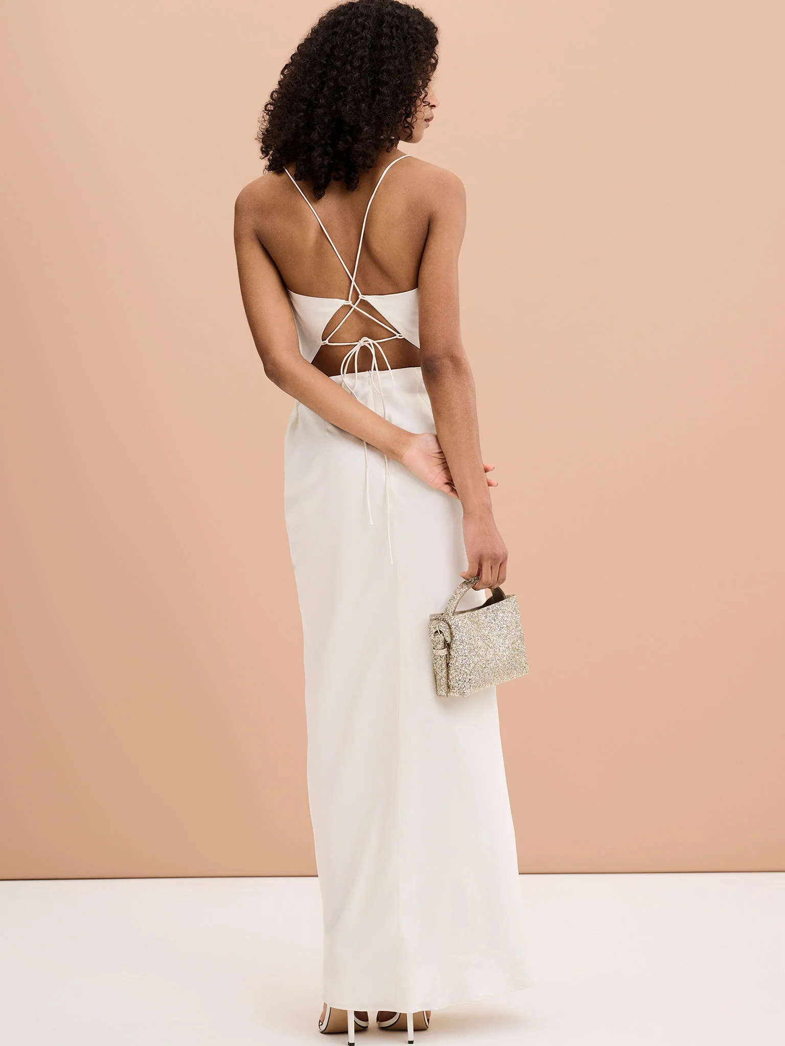 Ginny Maxi Dress in Ivory - Image 2