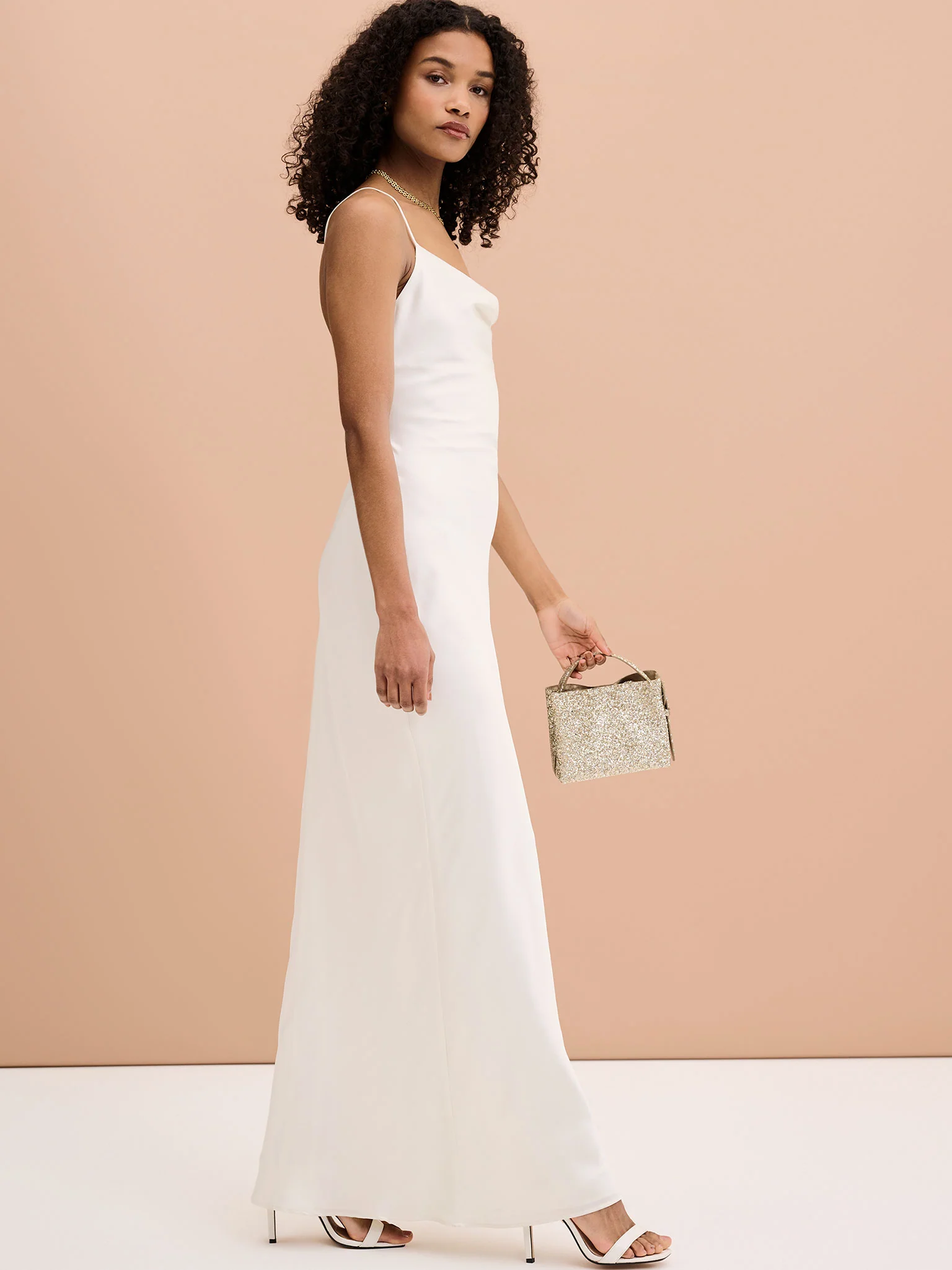 Ginny Maxi Dress in Ivory - Image 3