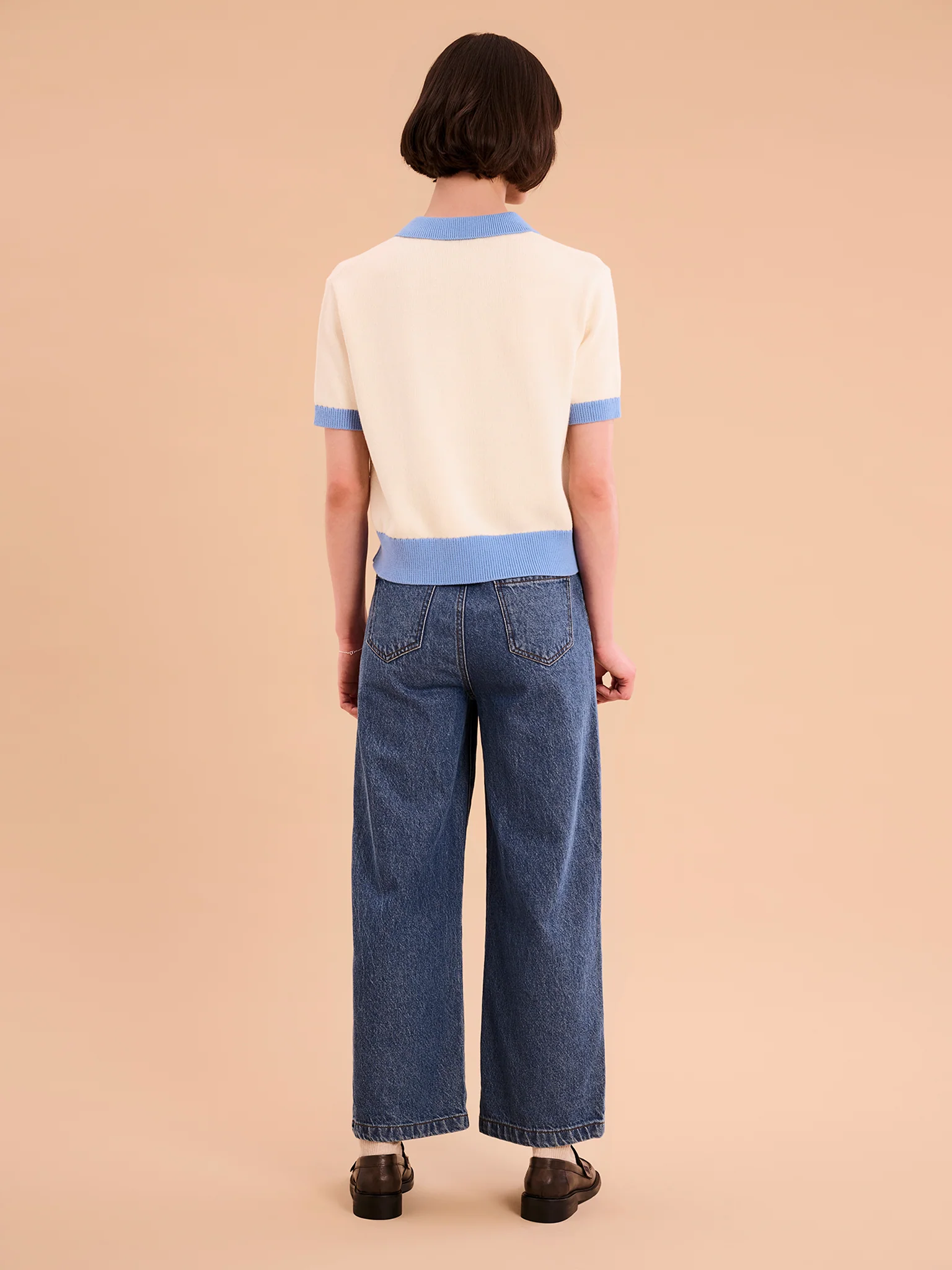 Haisley Colour Block Jumper - Image 4