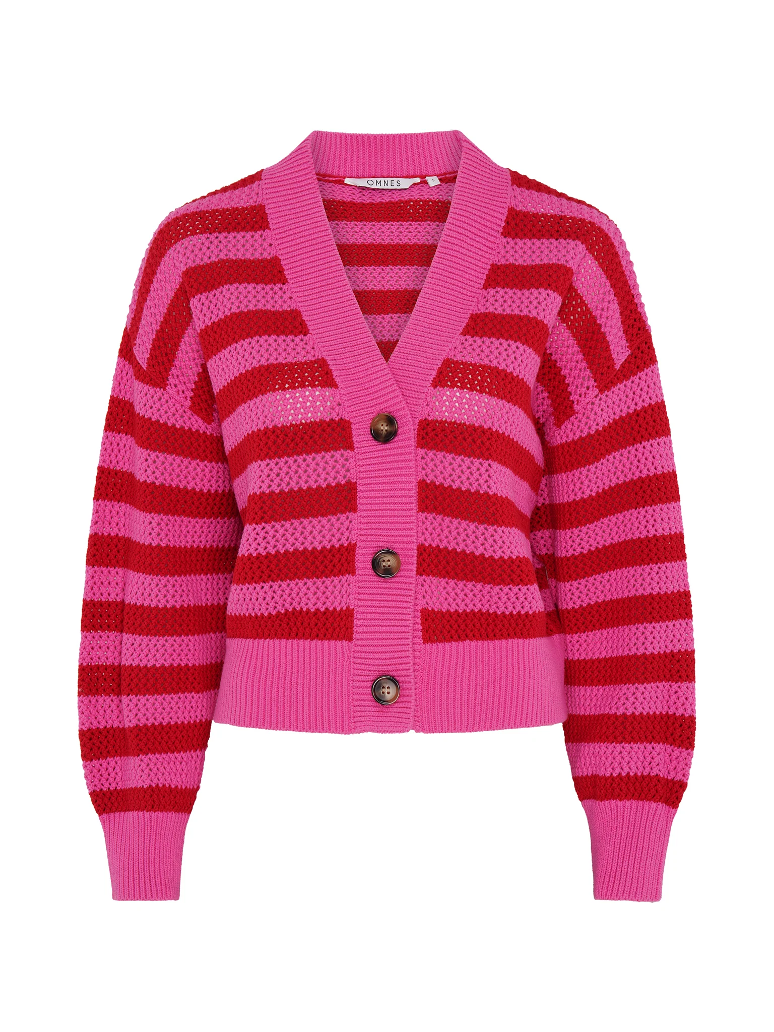 Heather Stripe Cardigan - Image 4