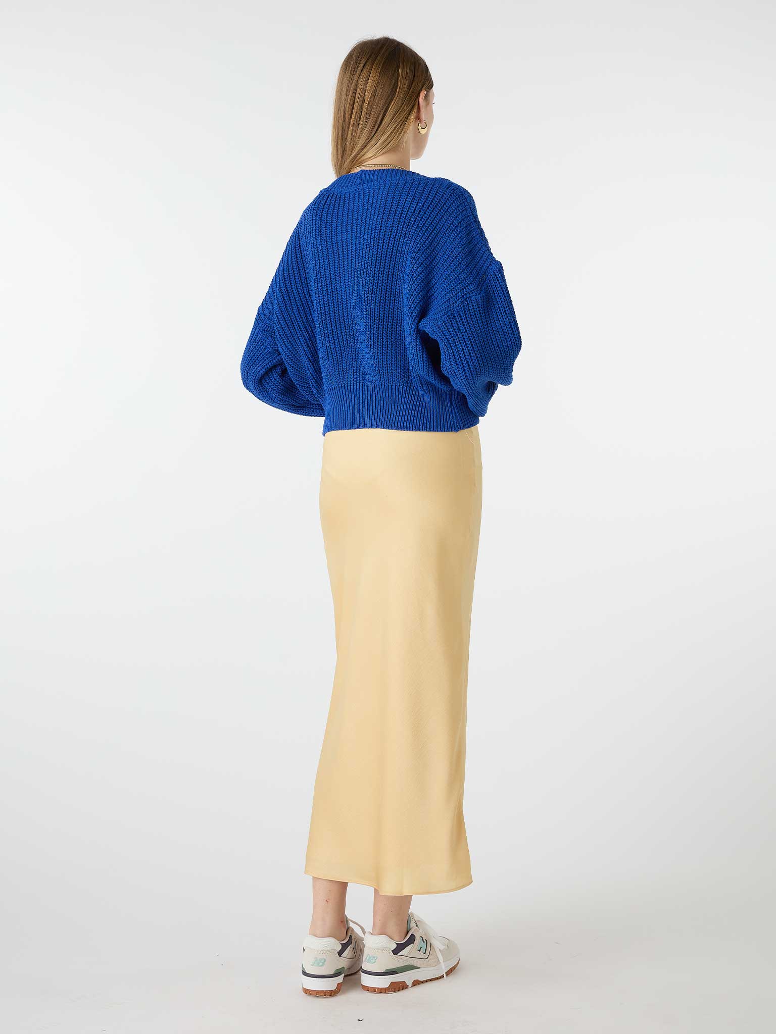 Hopper Oversized Cardigan in Cobalt Blue - Image 5