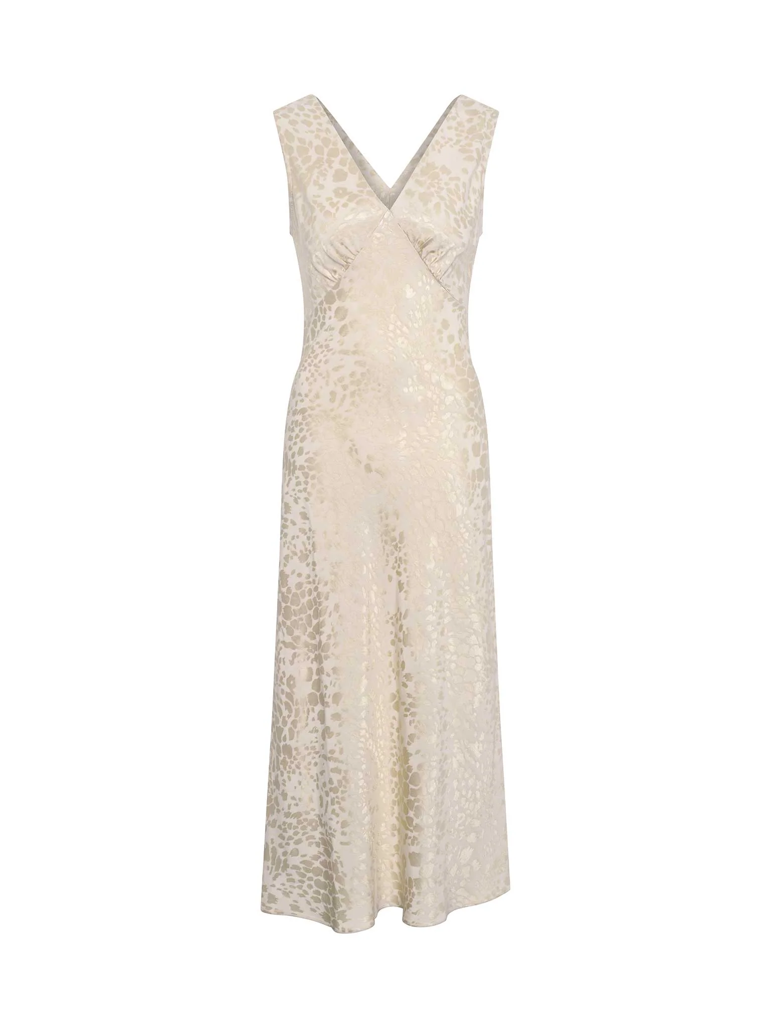 Iris Maxi Dress in Ivory - Image 5