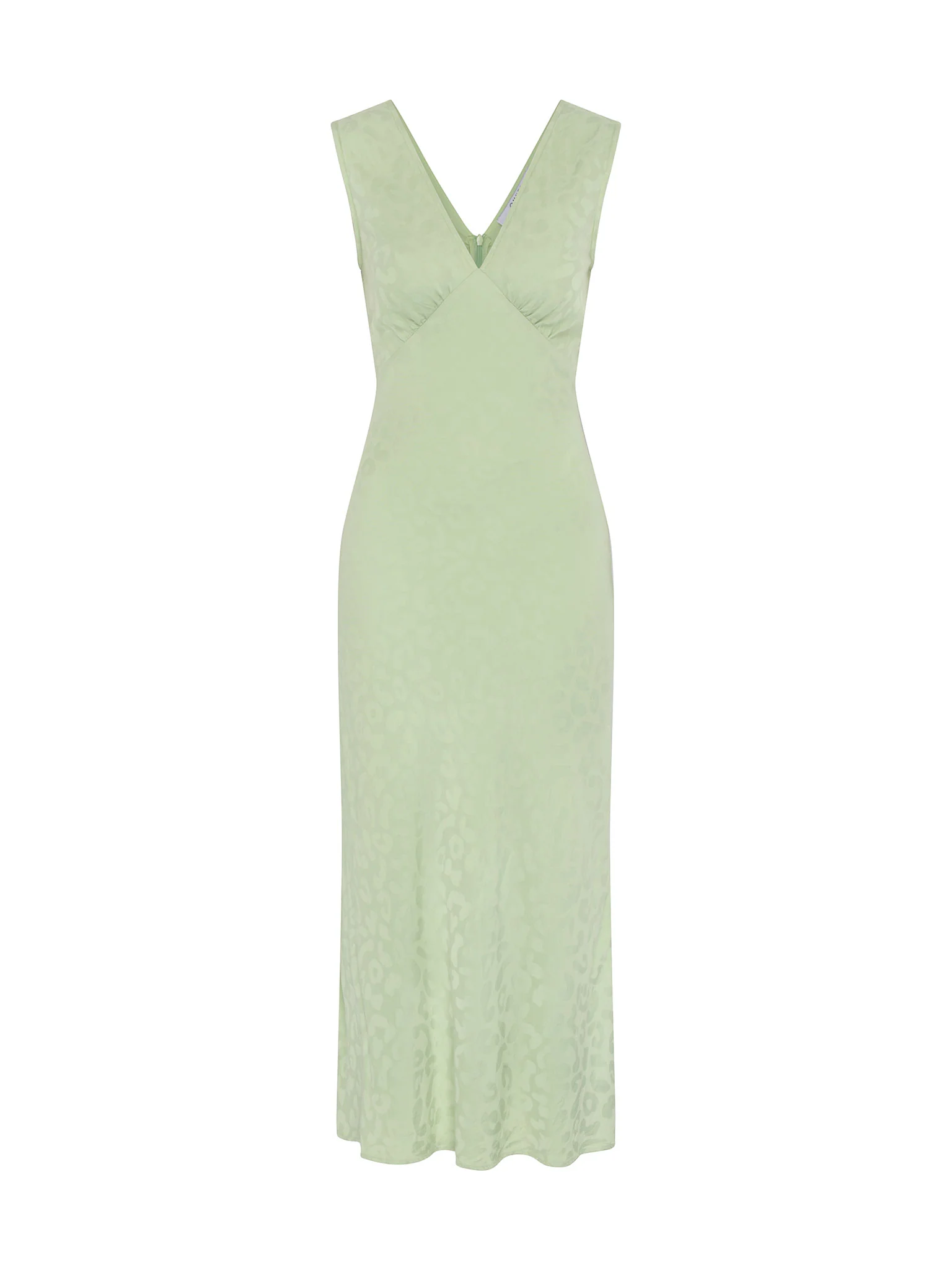 Iris Maxi Dress in Pistachio Green - Image 5