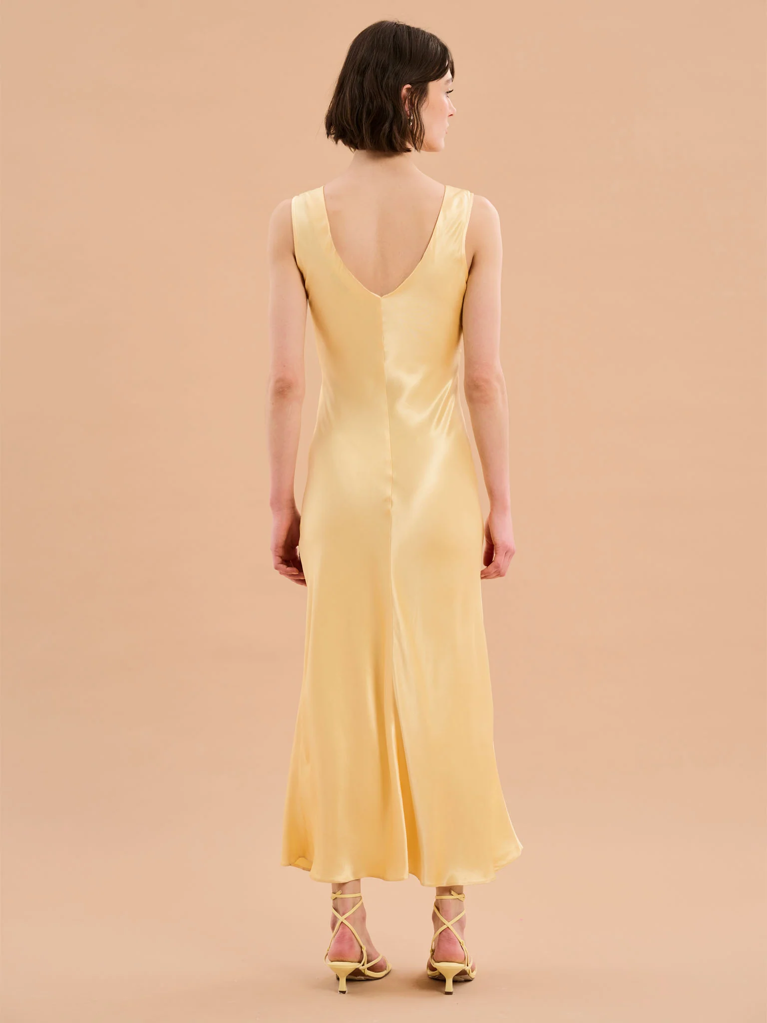 Iris Maxi Dress in Yellow - Image 3