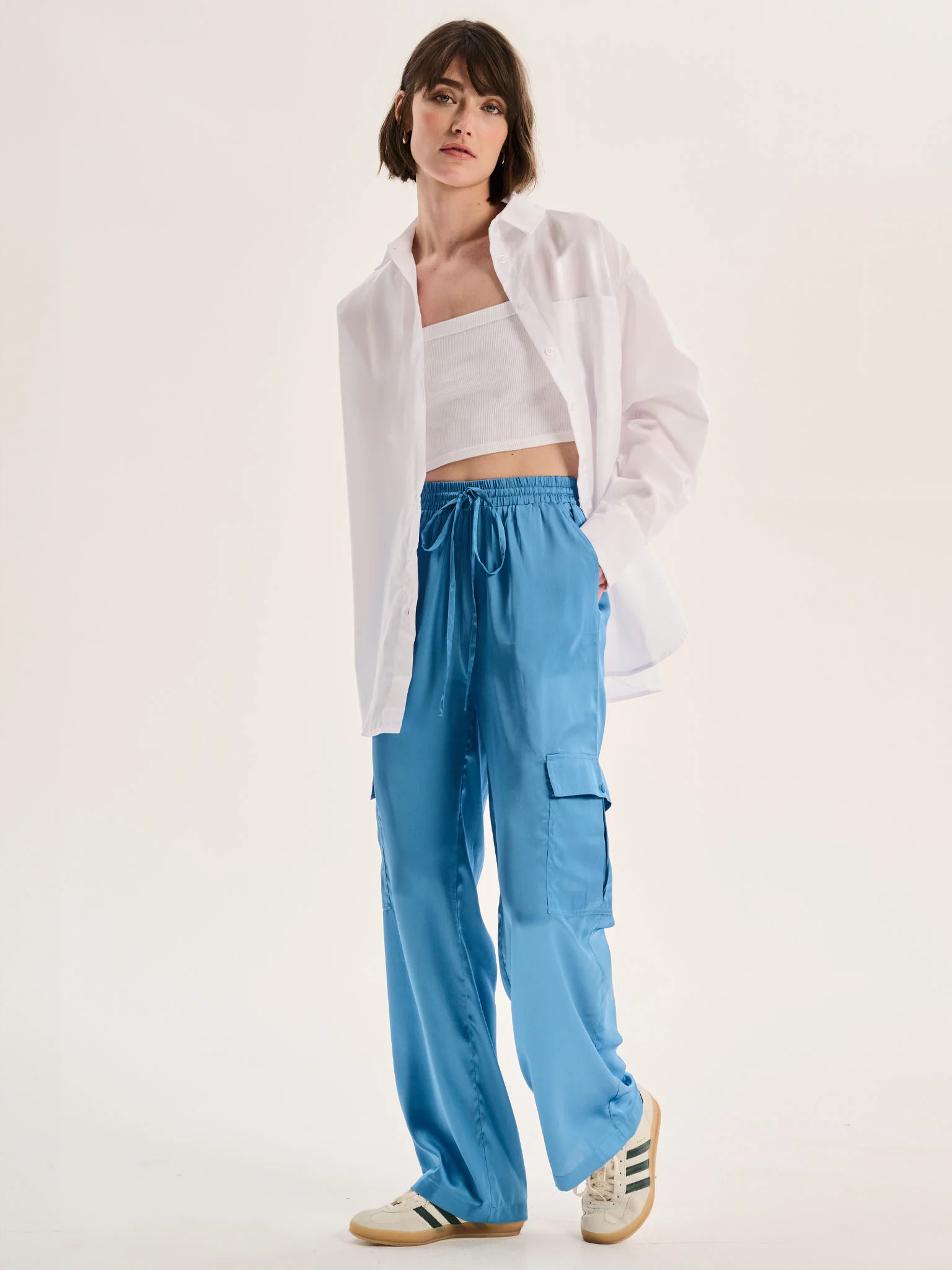 Ismerie Trouser in Light Blue - Image 5