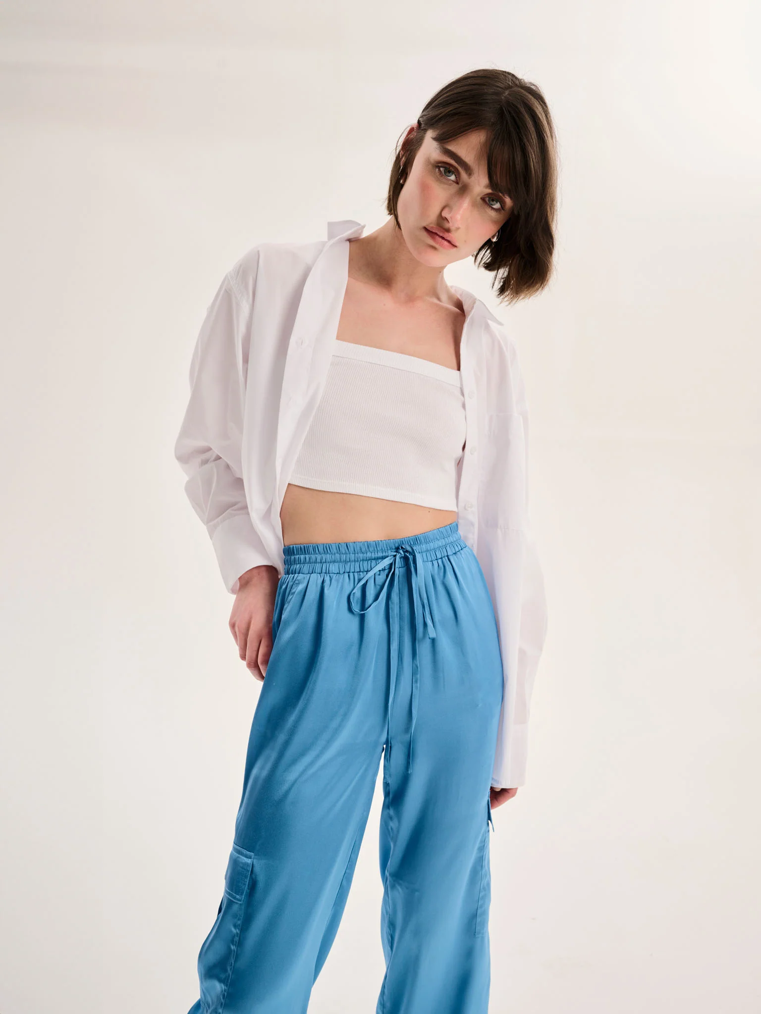 Ismerie Trouser in Light Blue - Image 6