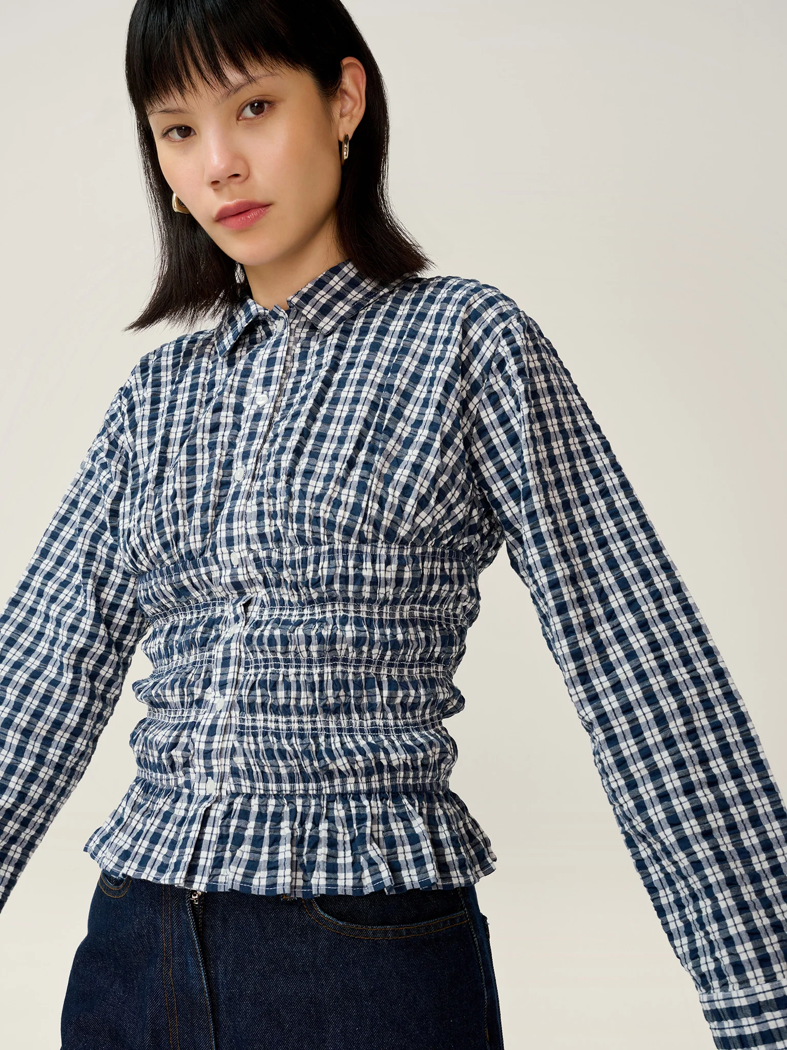 Issy Check Shirt - Image 3
