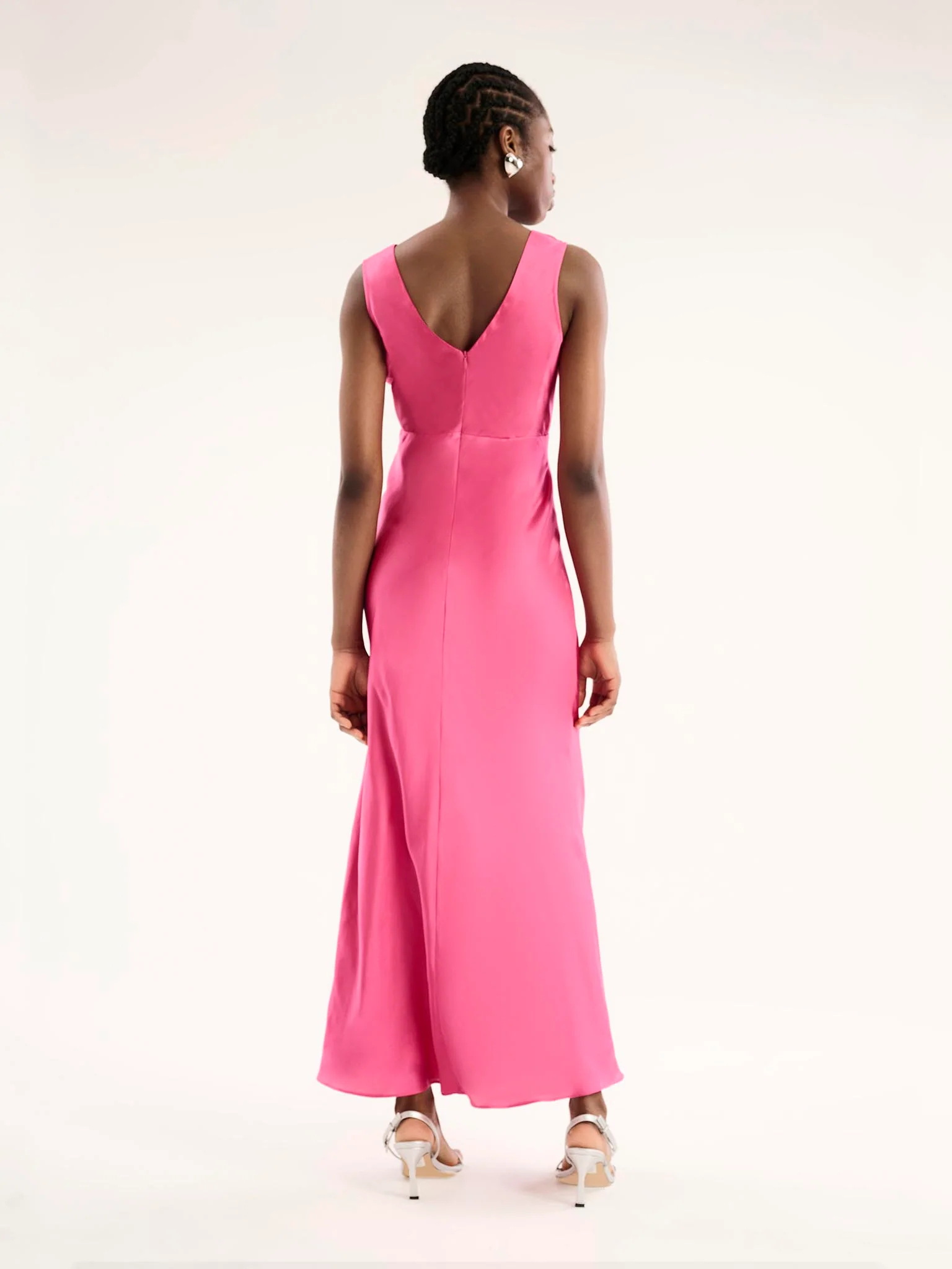Ivida Dress in Cerise - Image 3