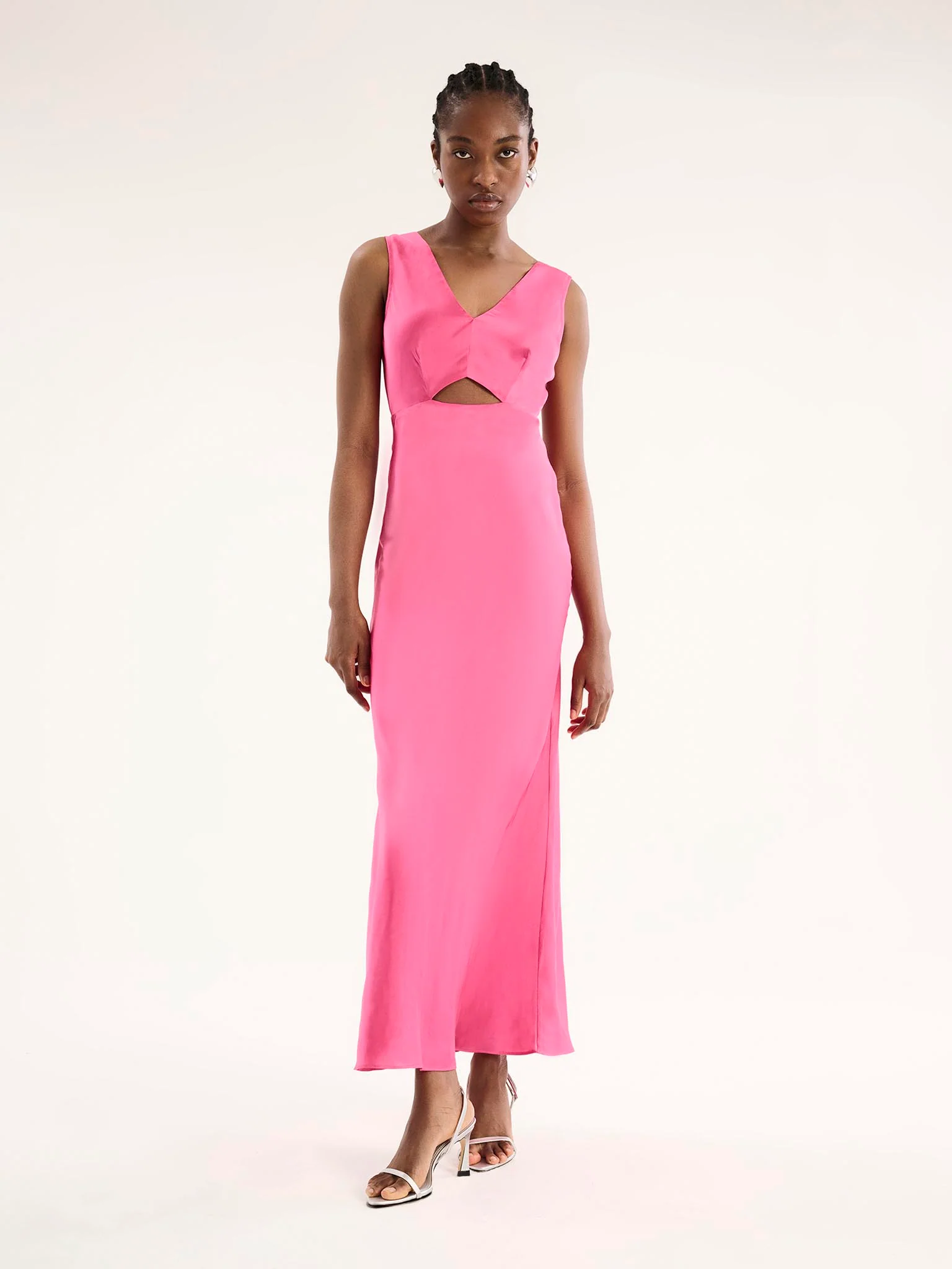 Ivida Dress in Cerise - Image 5