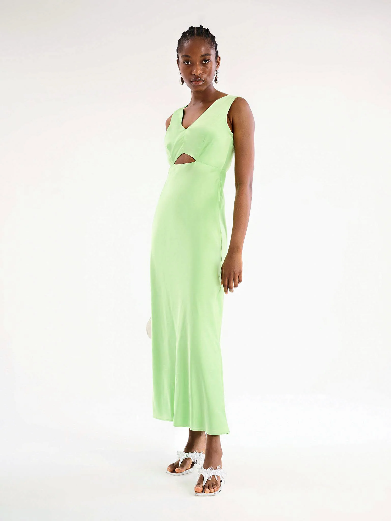 Ivida Dress in Pistachio - Image 2