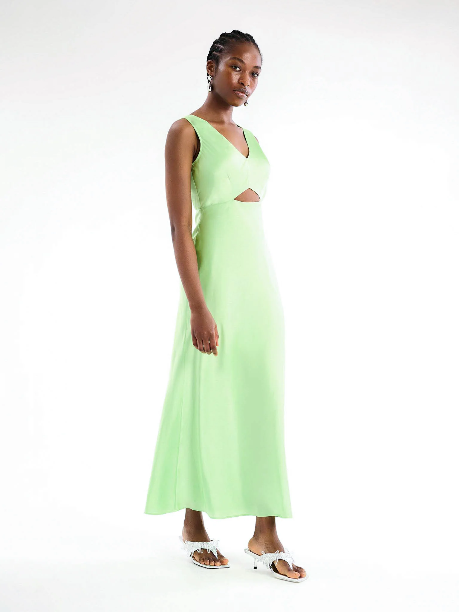 Ivida Dress in Pistachio - Image 4