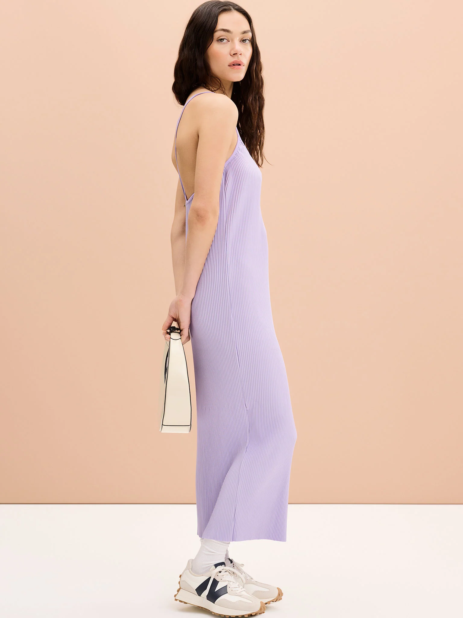 Izzy Slip Dress in Lilac - Image 2