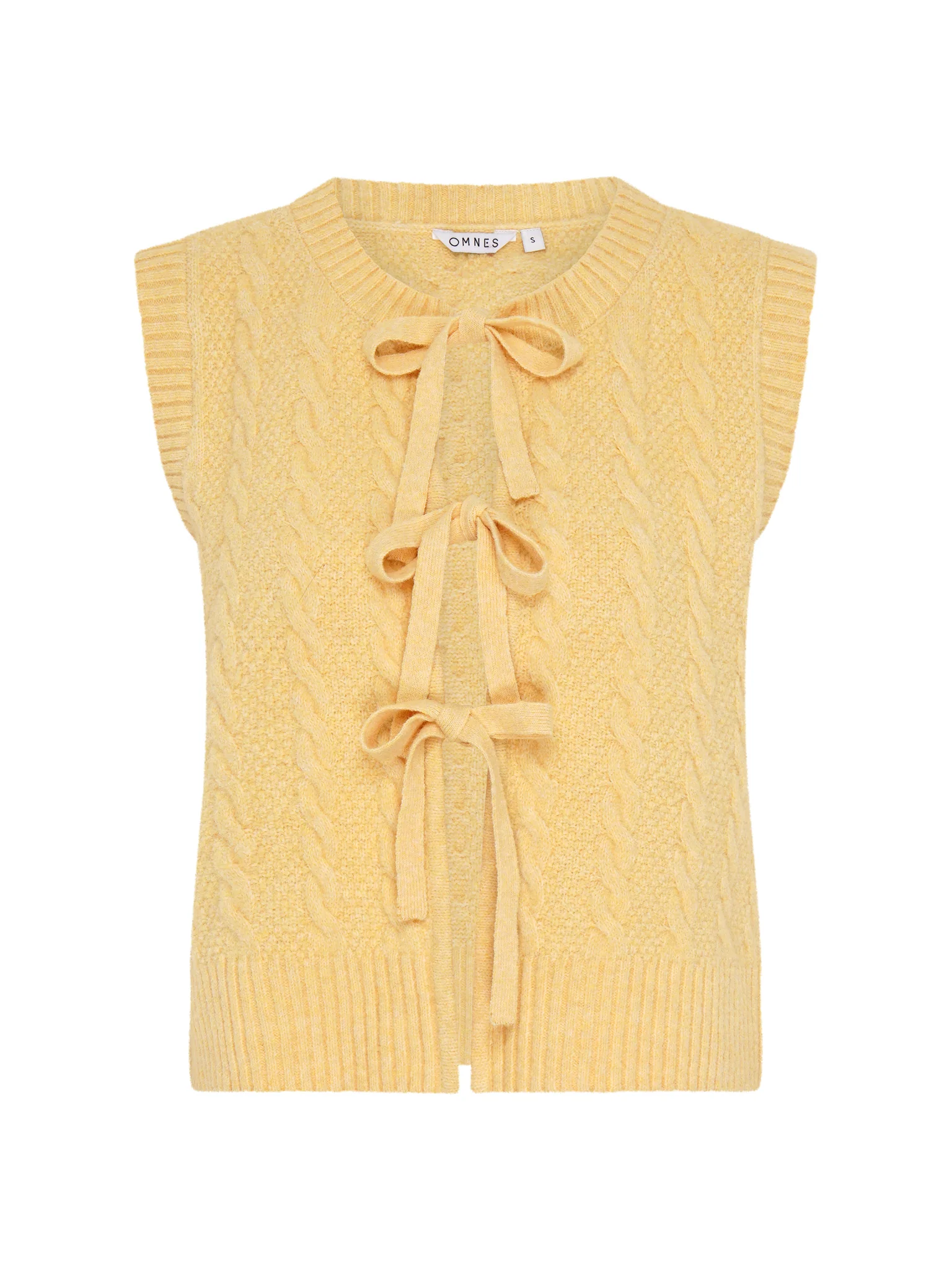 Jacob Sweater Vest  in Yellow - Image 3