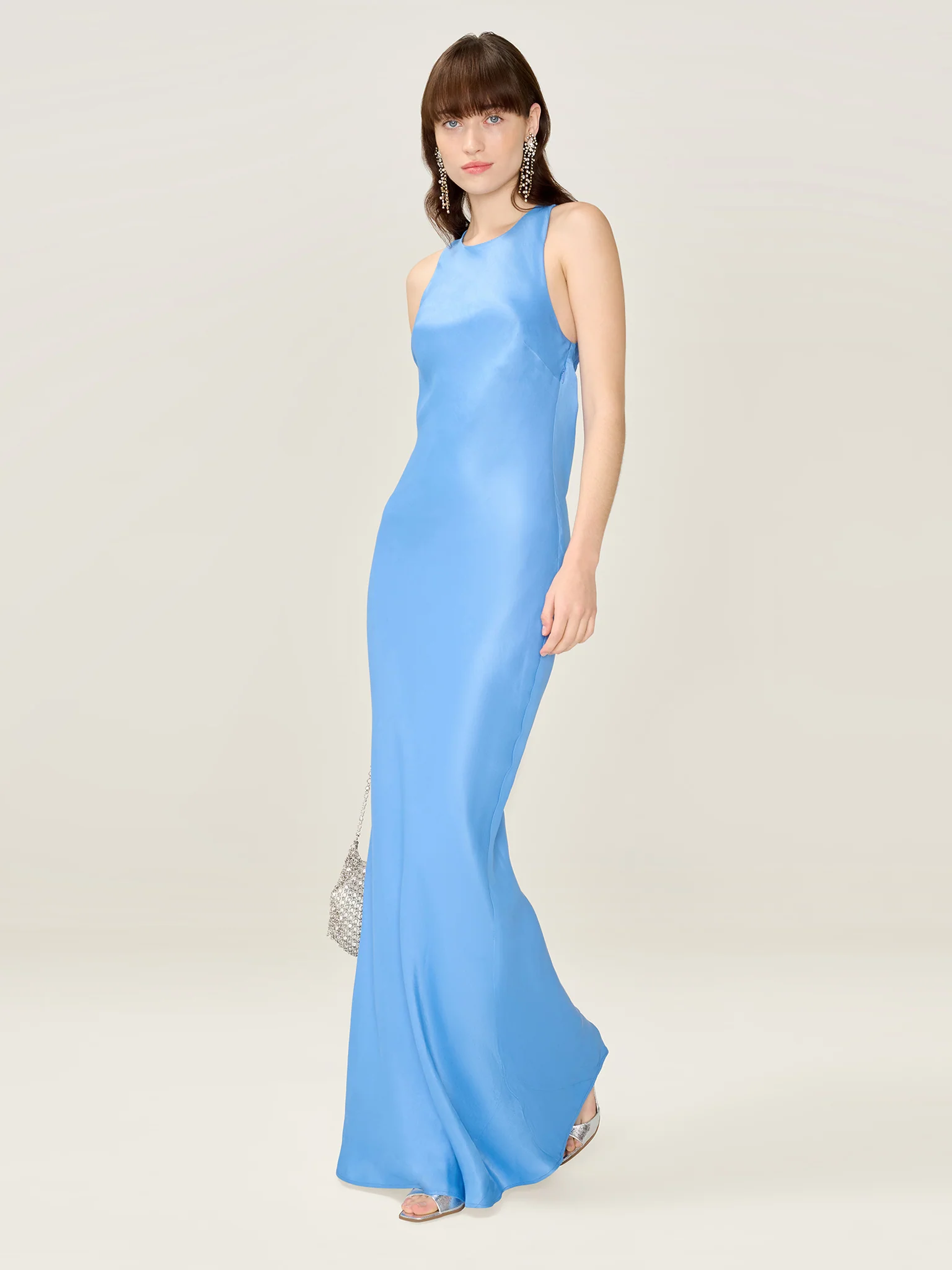 Jai Dress in Blue Bonnet - Image 5