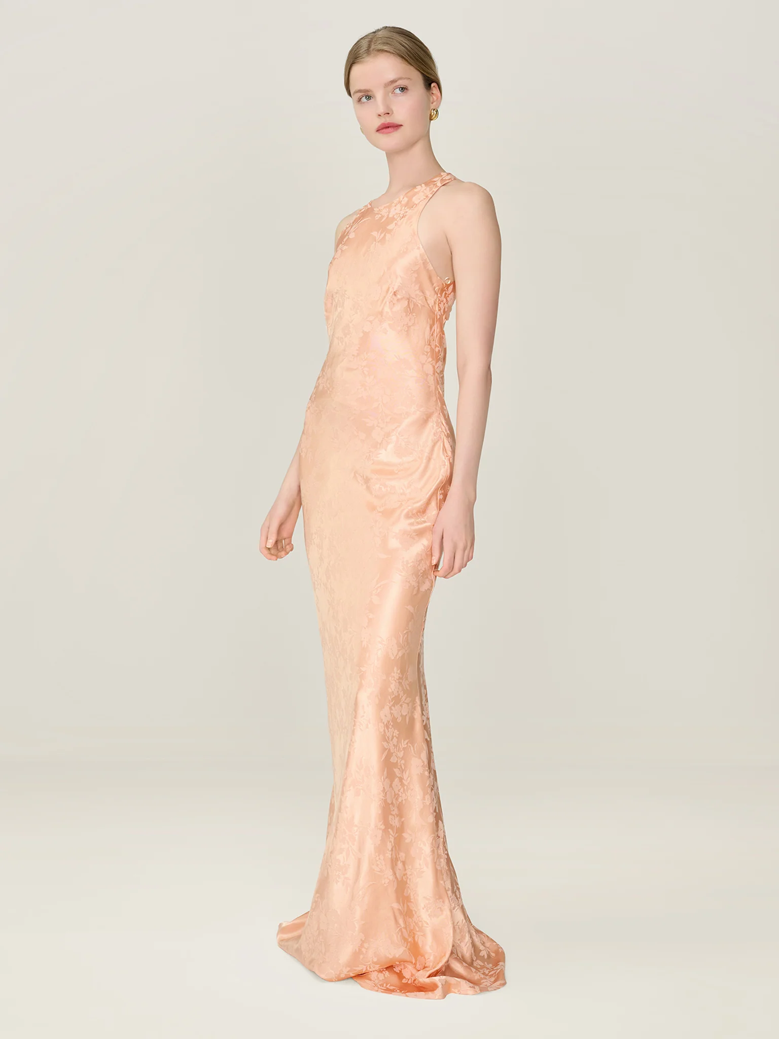Jai Jacquard Dress in Prairie Sunset - Image 3