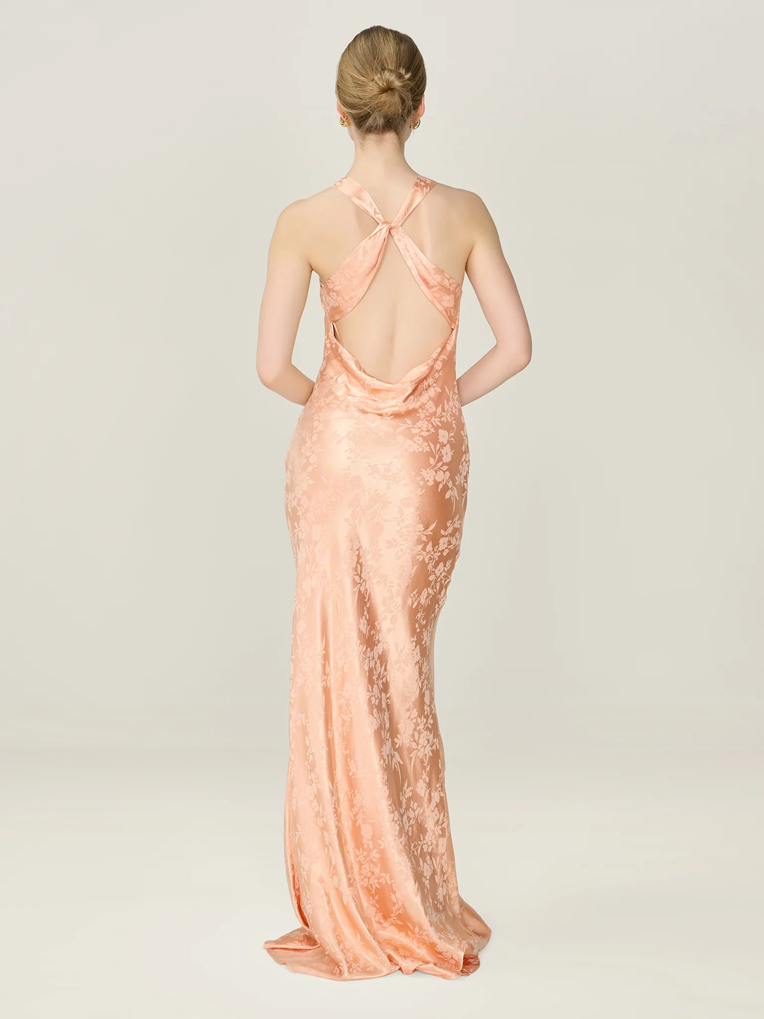 Jai Jacquard Dress in Prairie Sunset - Image 4