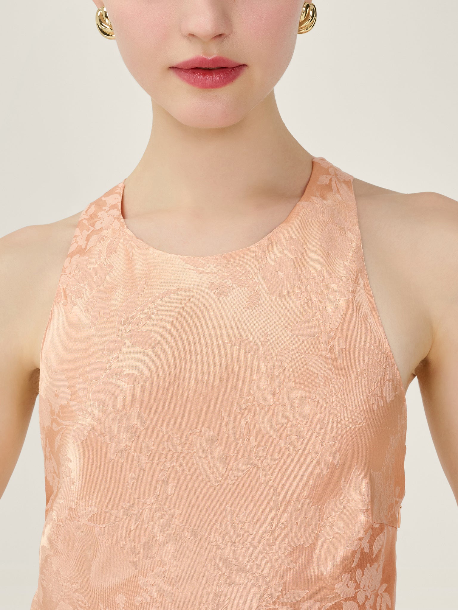 Jai Jacquard Dress in Prairie Sunset - Image 5