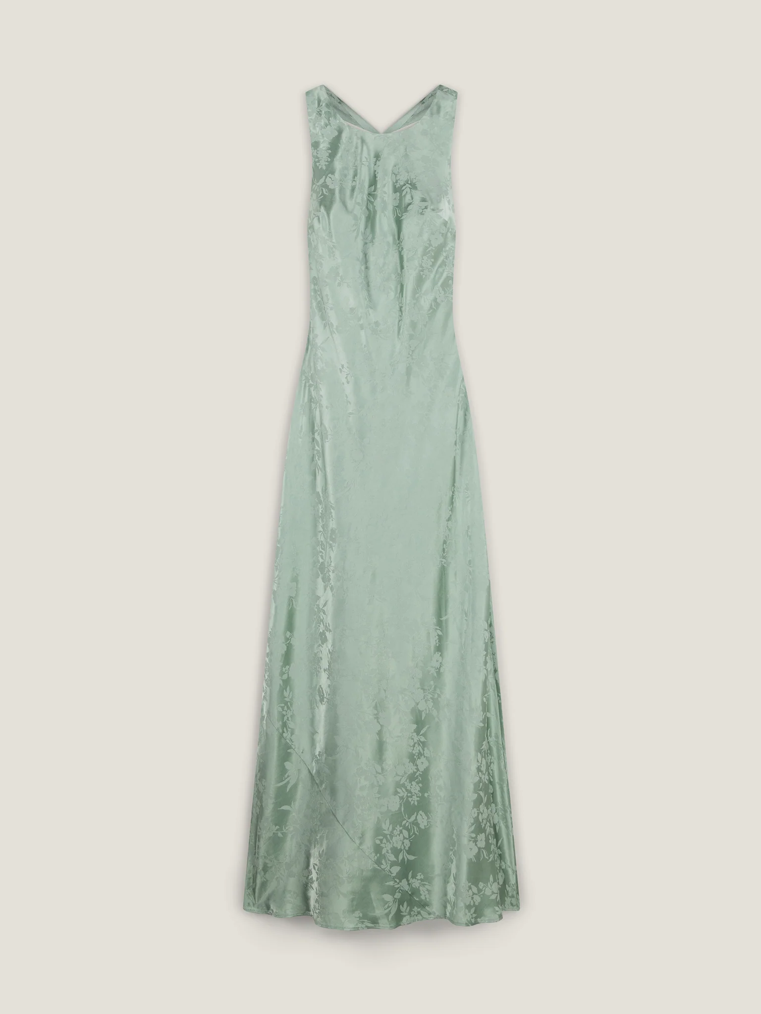 Jai Jacquard Dress in Sage - Image 6