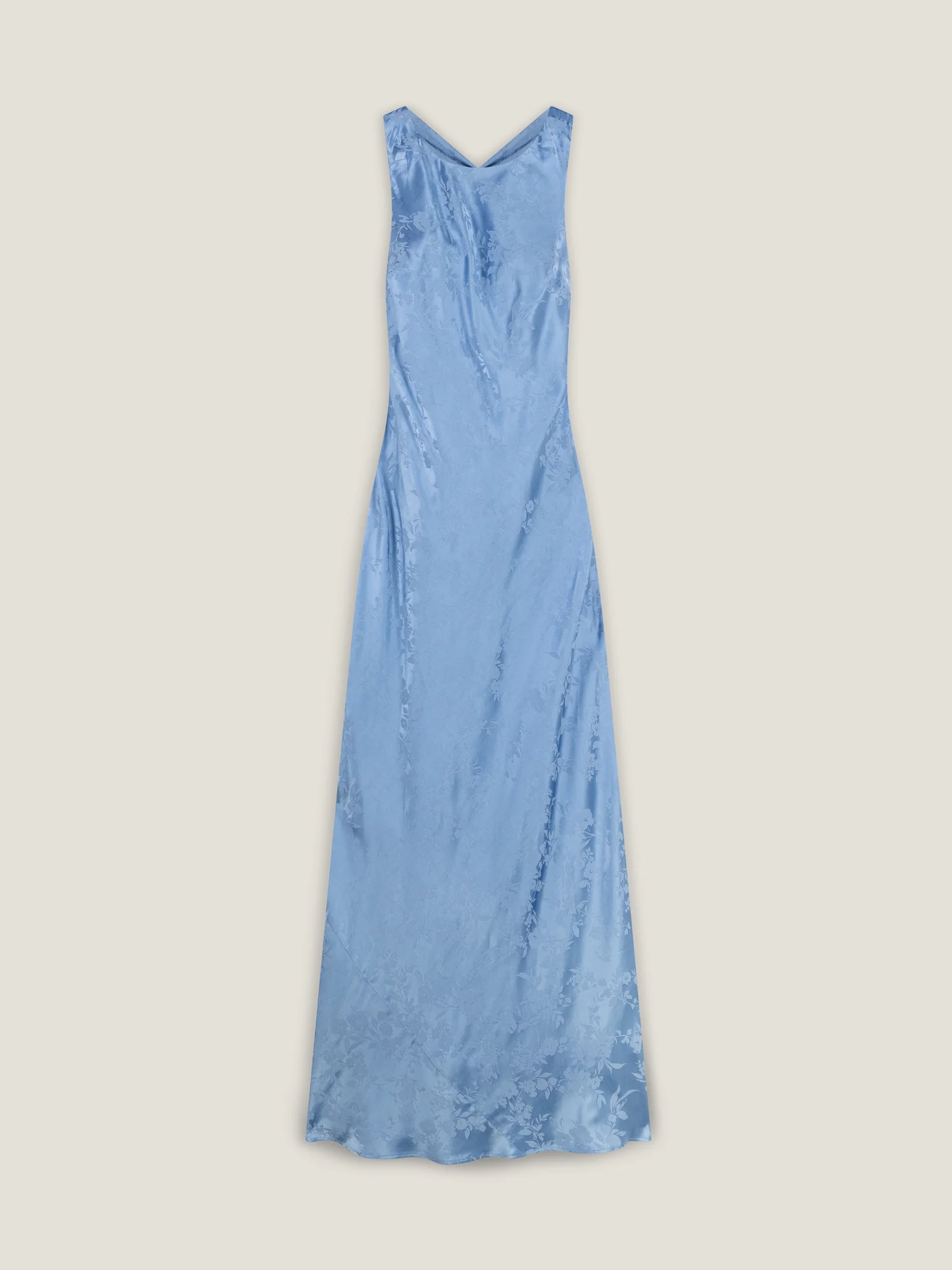 Jai Jacquard Dress in Vista Blue - Image 6