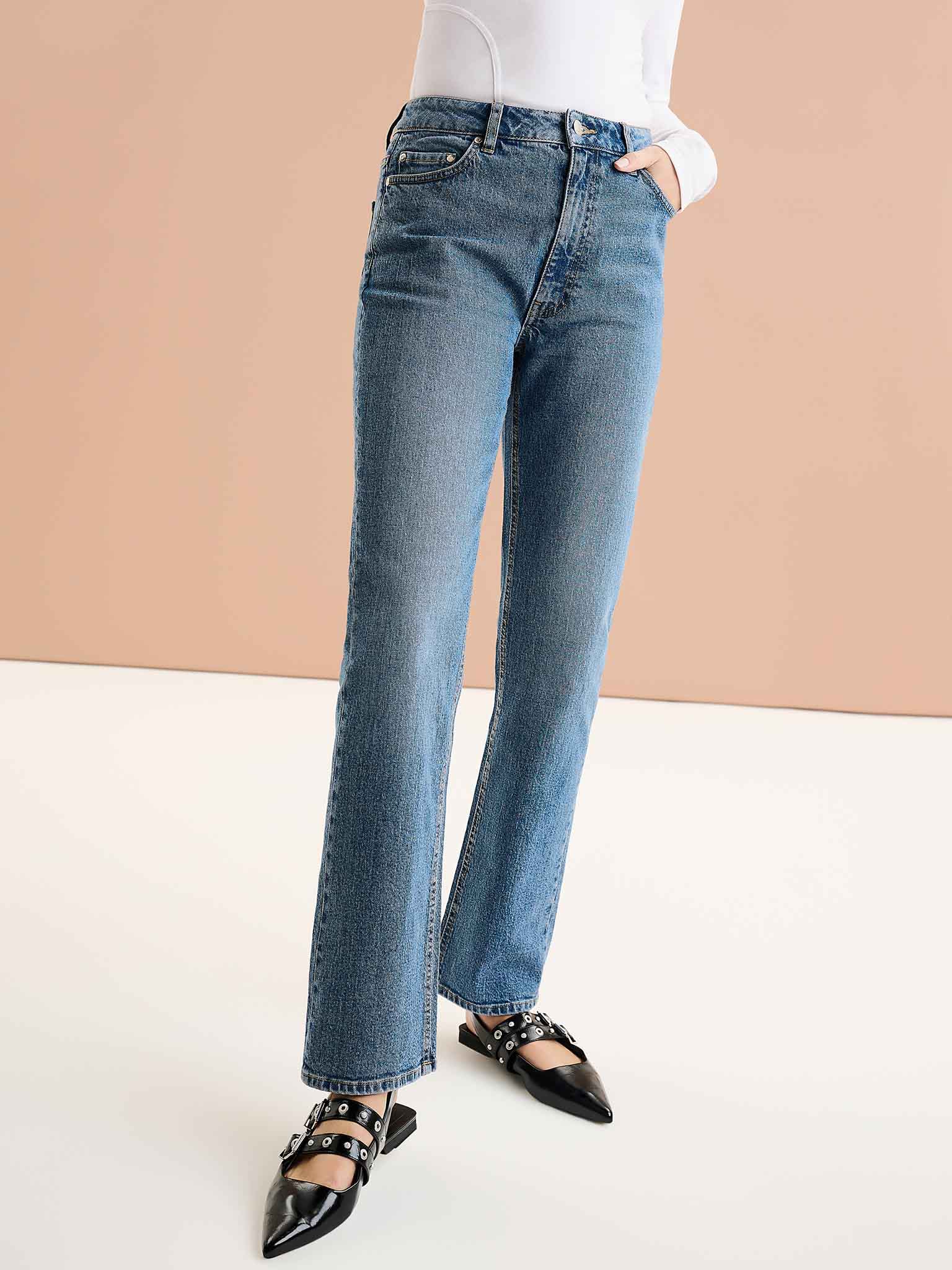 Jana Straight Leg Jean - Image 4