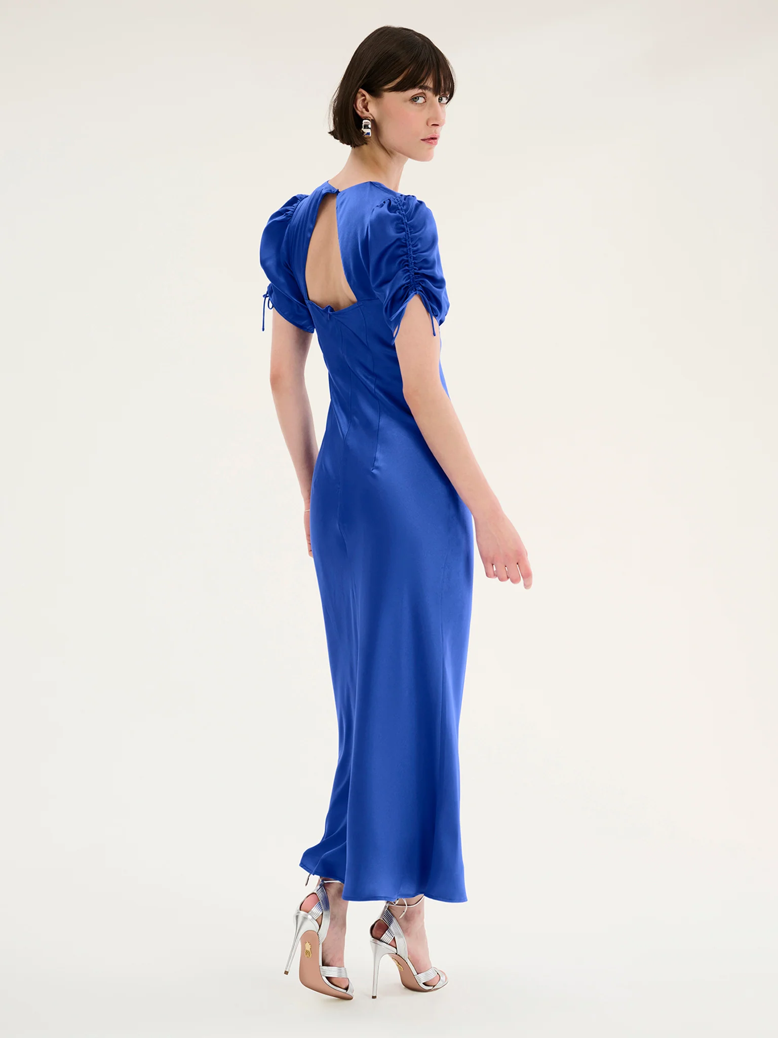 Jemima Dress in Cobalt - Image 3