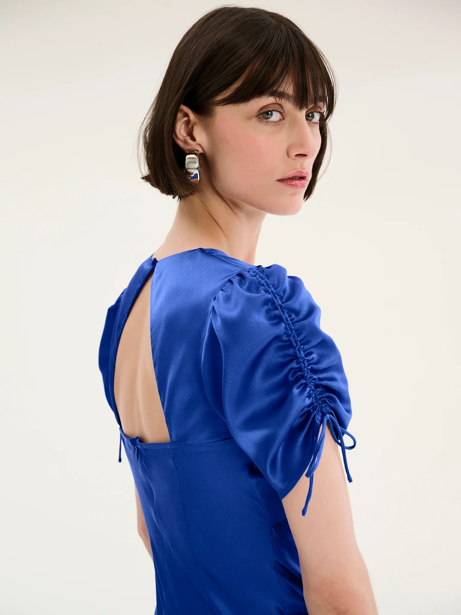 Jemima Dress in Cobalt - Image 5
