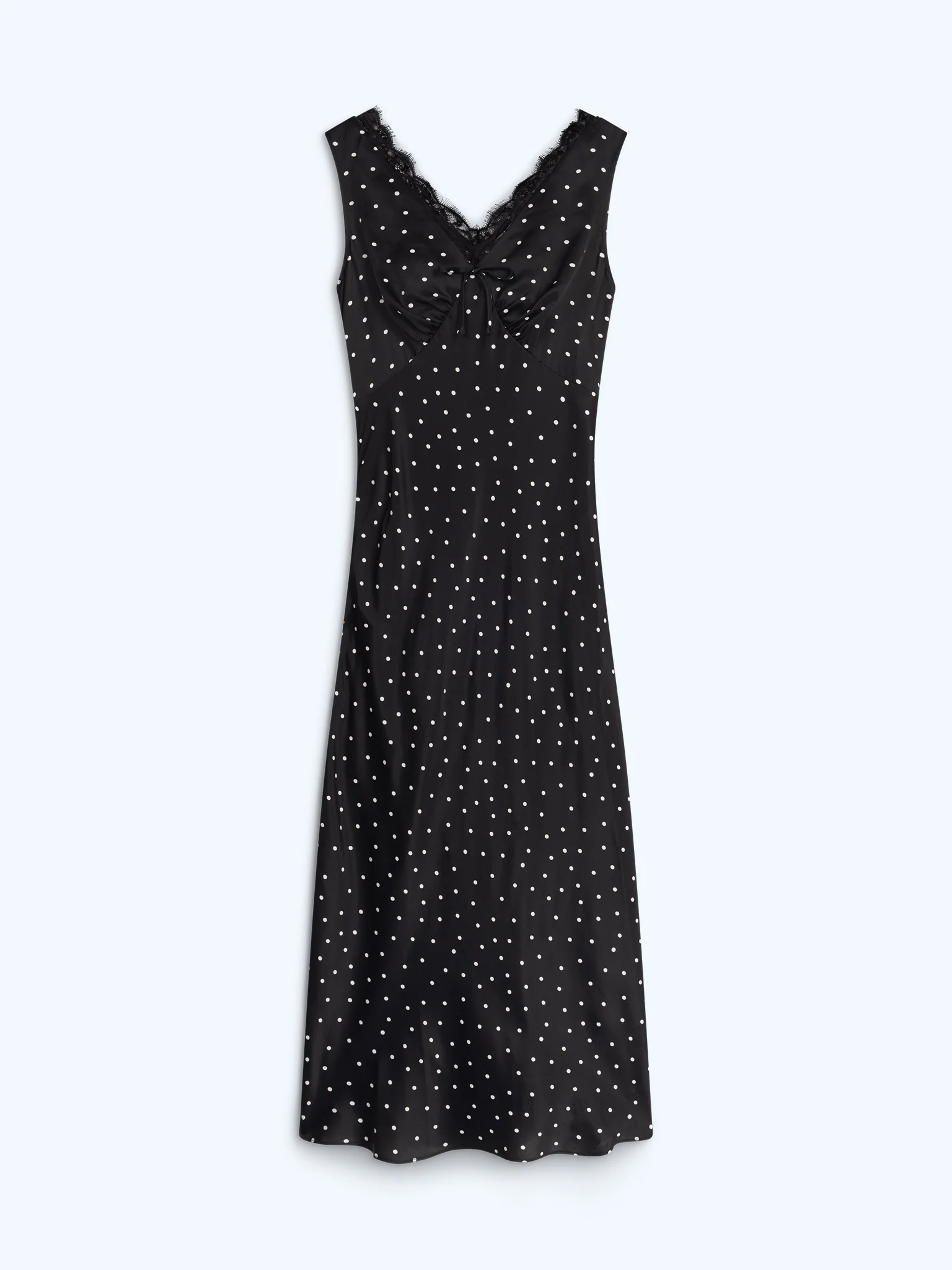 Jennifer Dress in Black Polka Dot - Image 5